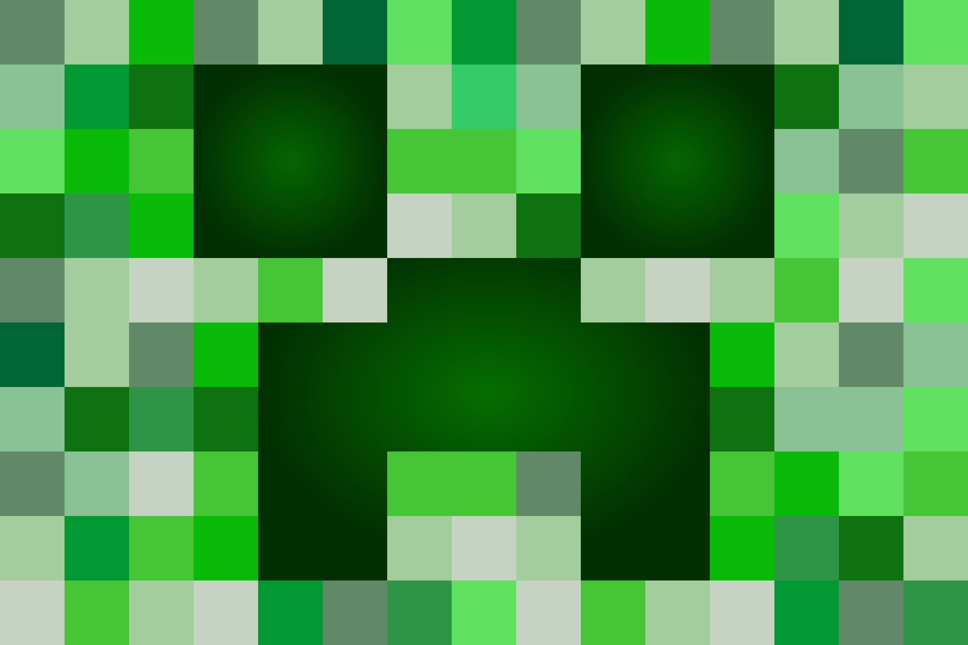 Minecraft creeper face template printable2 - Oh So Savvy Mom