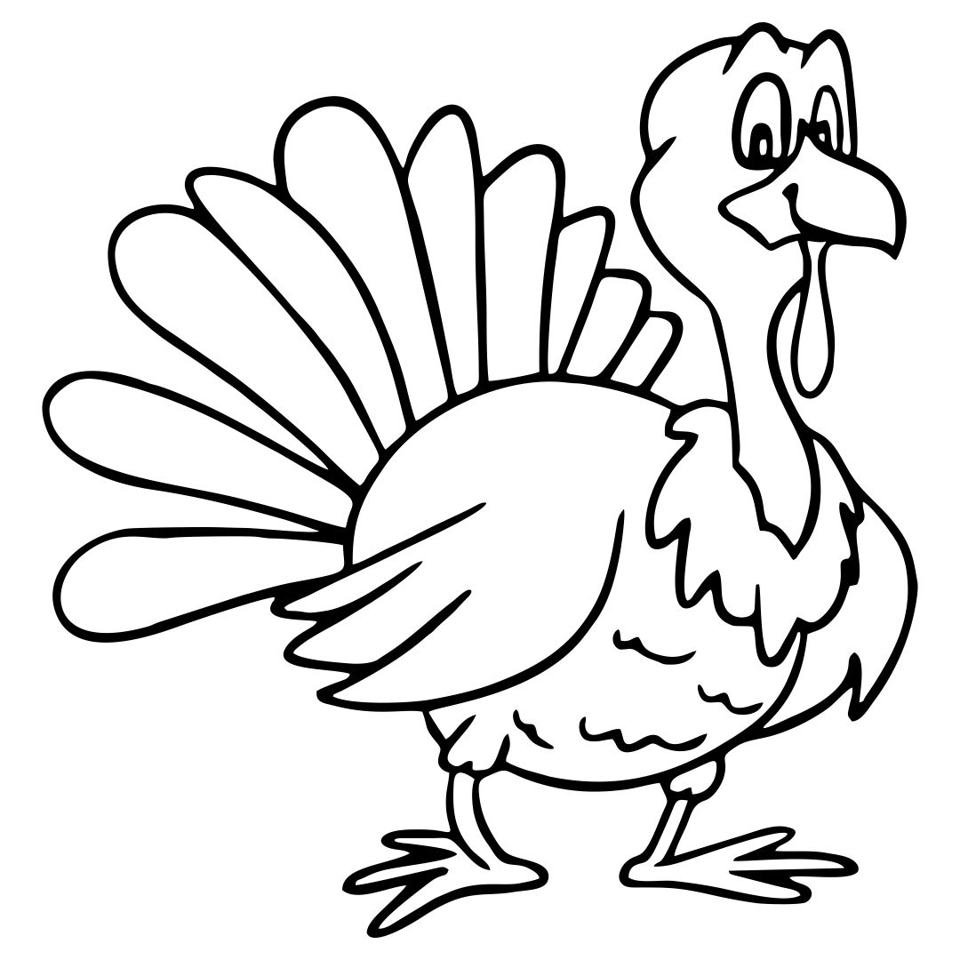 10 Best Happy Thanksgiving Turkey Coloring Page Printables - printablee.com