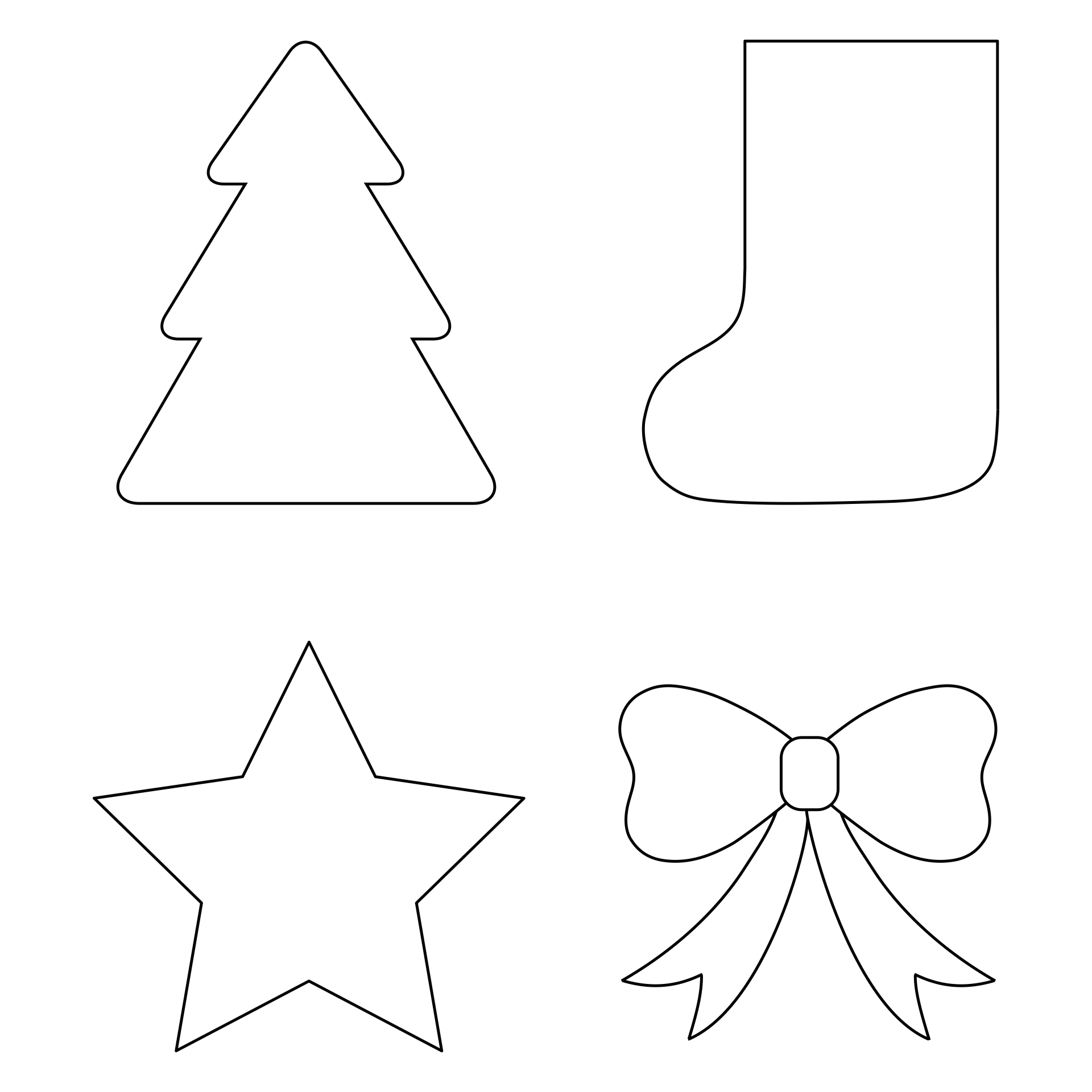 15 Best Free Printable Christmas Ornament Shapes PDF for Free at Printablee