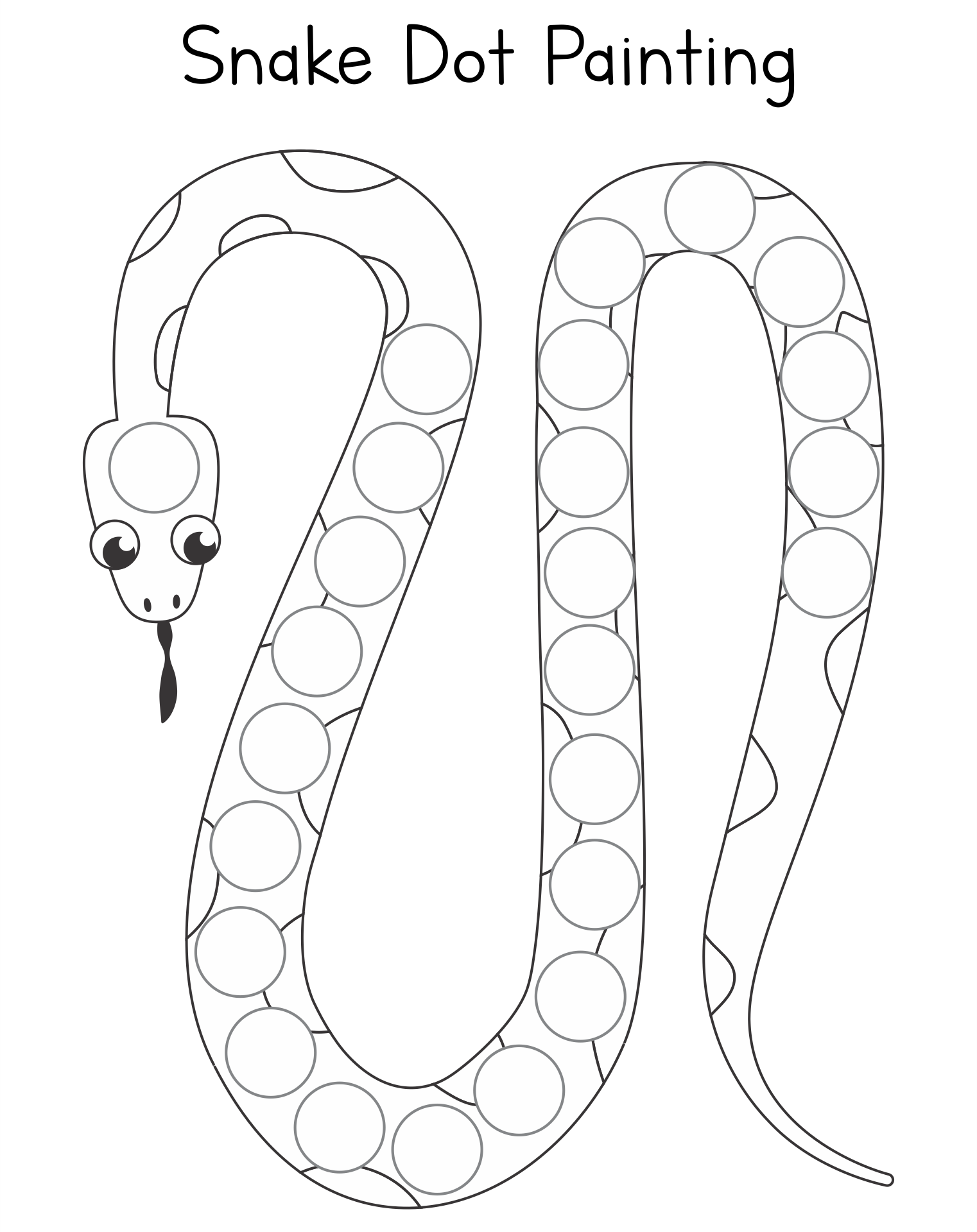 Dot Art Coloring Pages