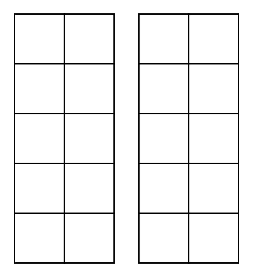 10 Frames  Printables