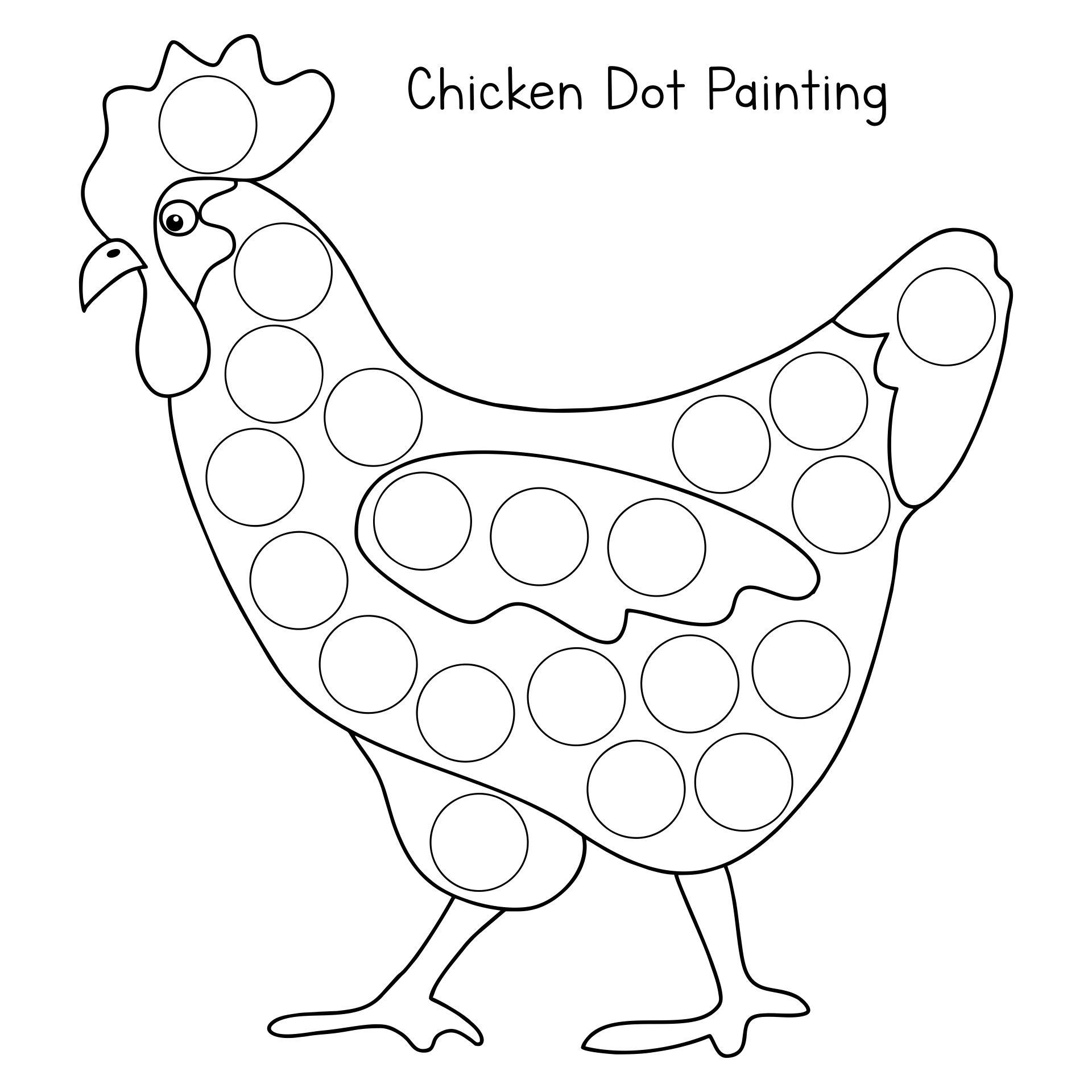 Printable Dot Art printable-dot-art