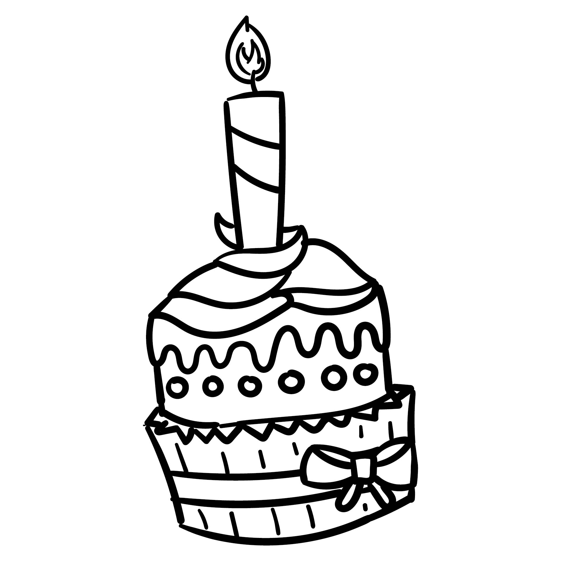 Download 5 Best Printable Birthday Cupcake Outlines - printablee.com