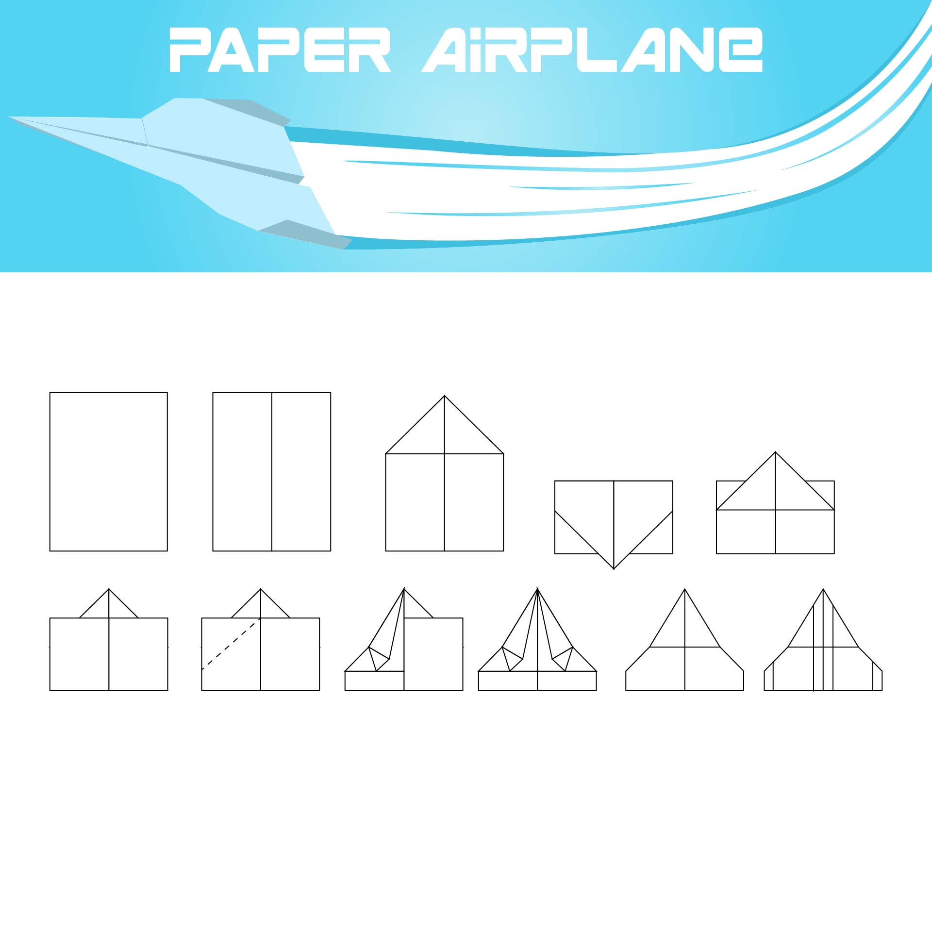 4 Best Images of Paper Airplane Templates Printable For Kids ...