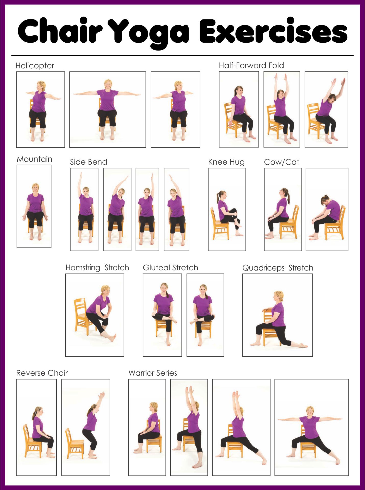 Printable Chair Exercises
