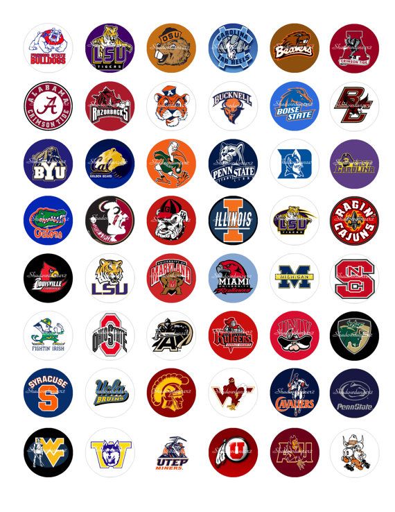 7 Best Images of Printable College Logos - All College Football Team ...