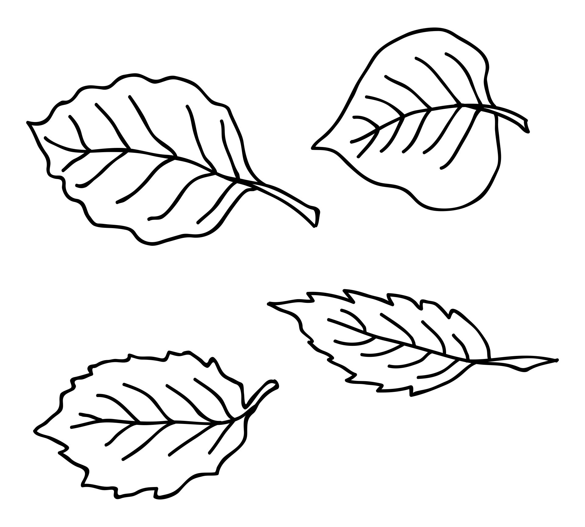 Real Leaf Printable