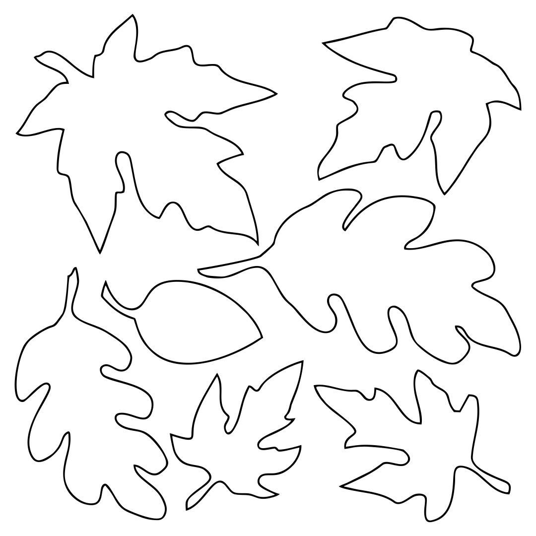 Best Images Of Printable Fall Leaves Shapes Printable Leaf Shapes My 