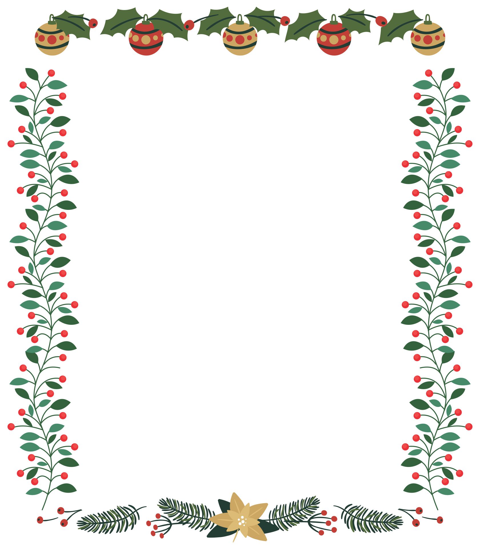Christmas Paper Templates
