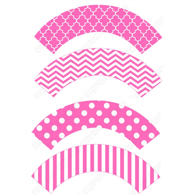Printable Cupcake Wrapper Template from www.printablee.com