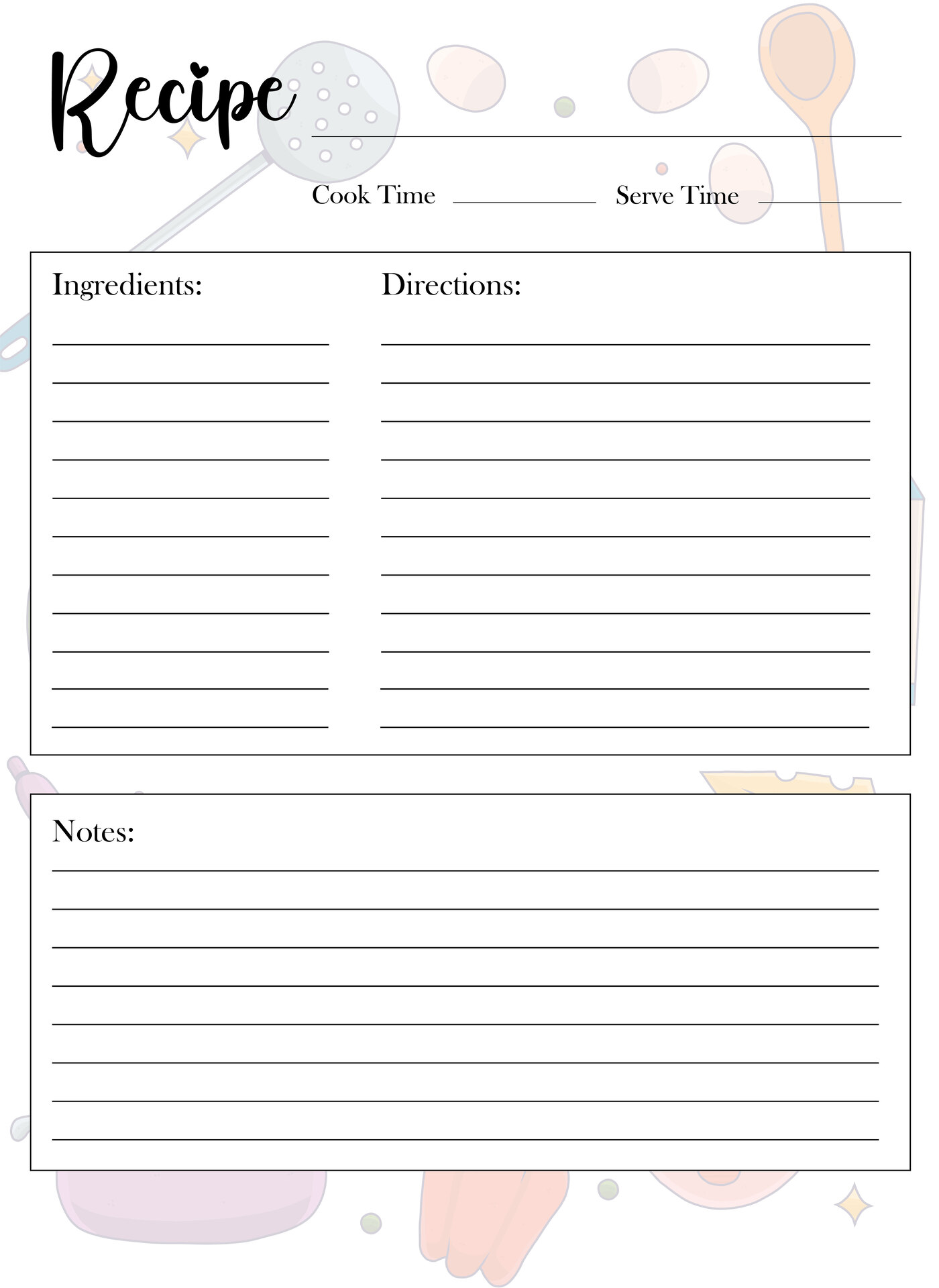 Free Printable Blank Recipe Cards Kiteplm Free Printable Blank Recipe Cards Kiteplm