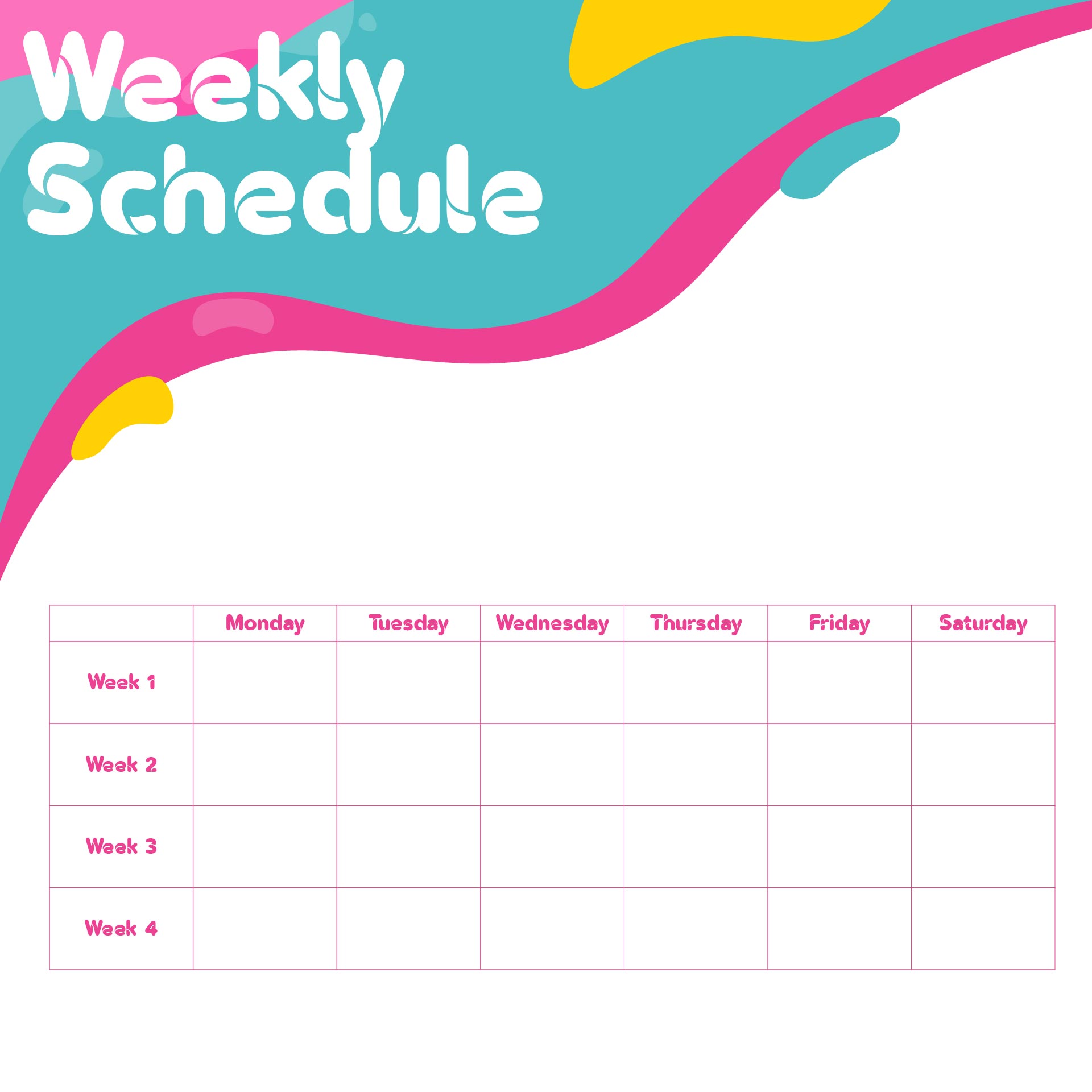 11 Best Monday Through Friday Planner Printable PDF for Free at Printablee