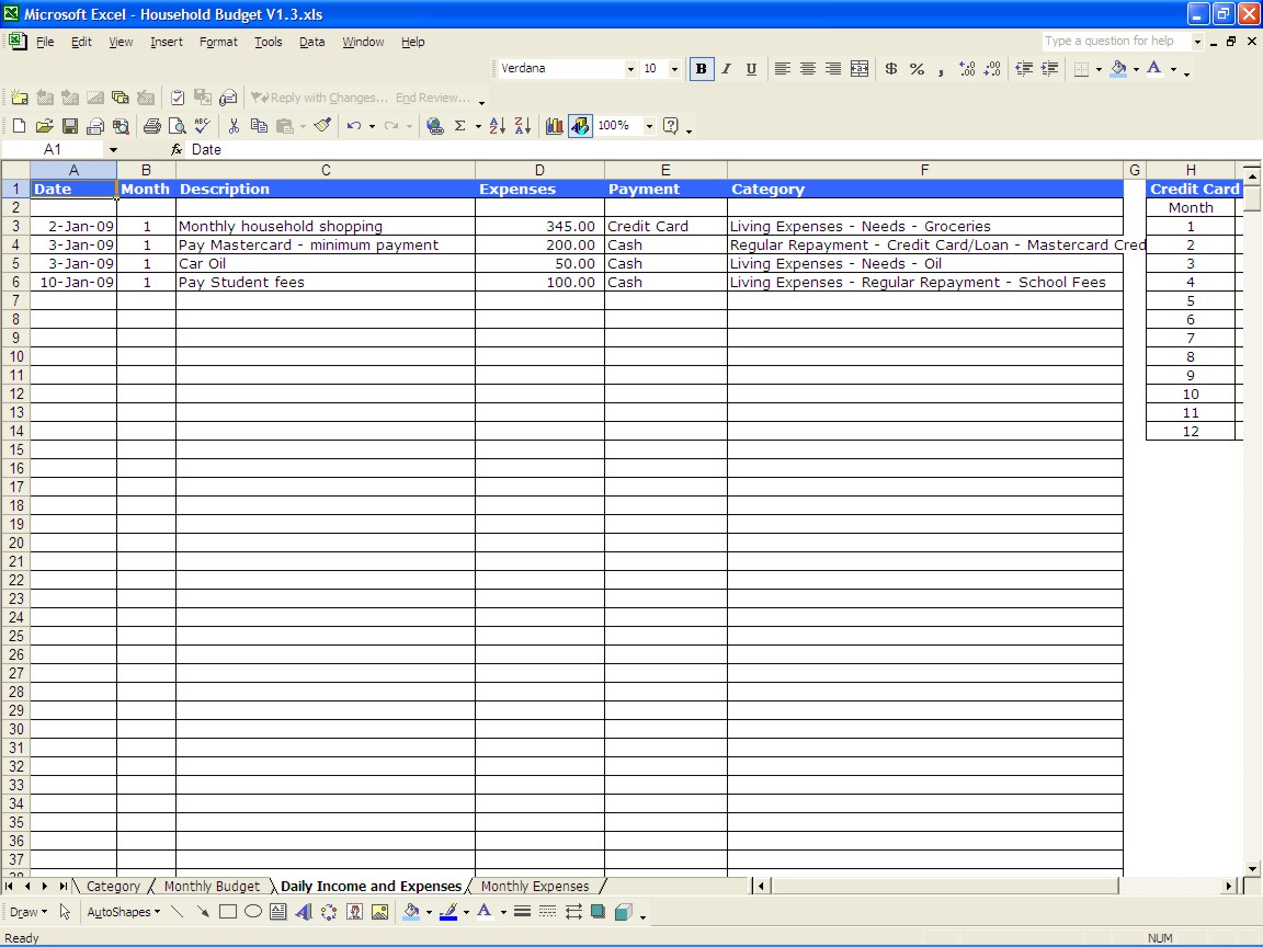 free income and expense template free income and expense template
