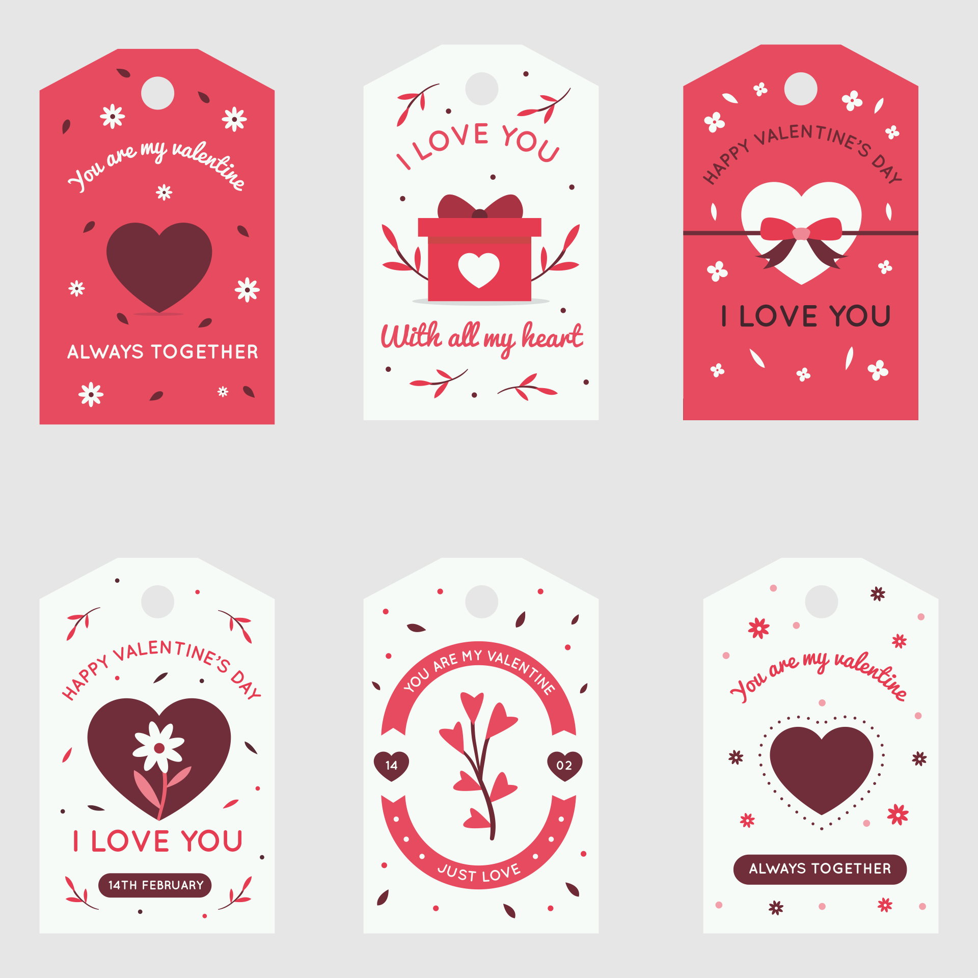 10 Best Heart Printable Valentine Gift Tags