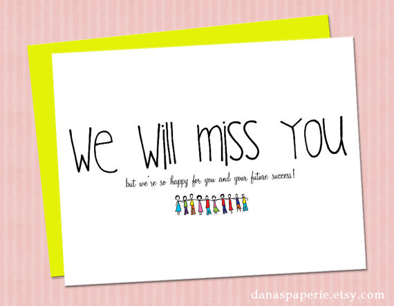 well miss you card printable