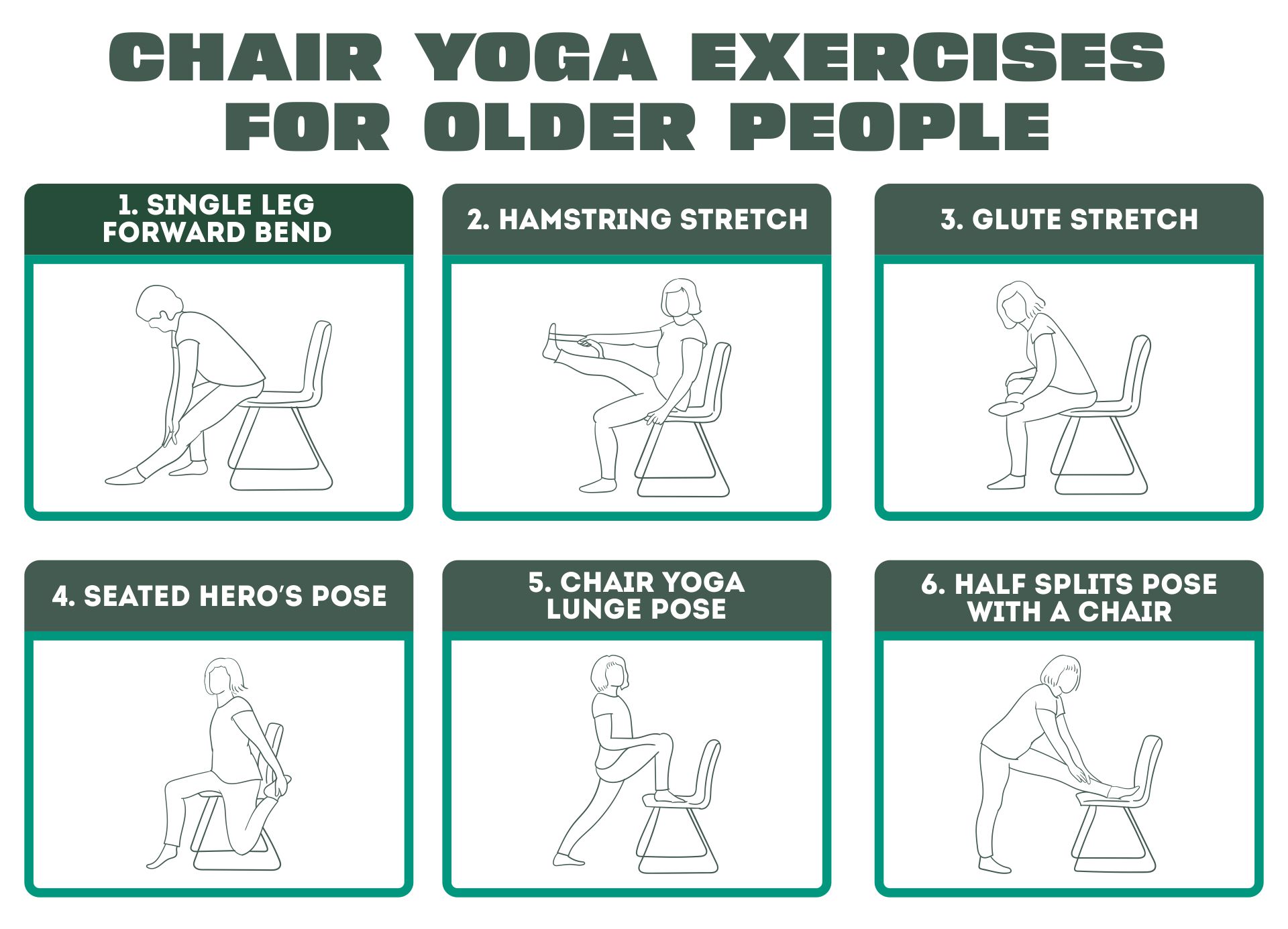 Chair Yoga Poses for Seniors