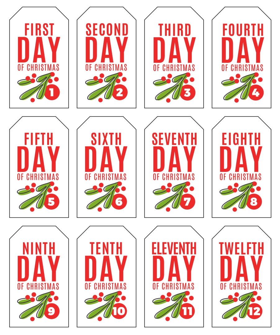 15 Best 12 Days Of Christmas Tags Free Printable Printablee 12-days-of-christmas-free-printable-gift-tags-printable-templates