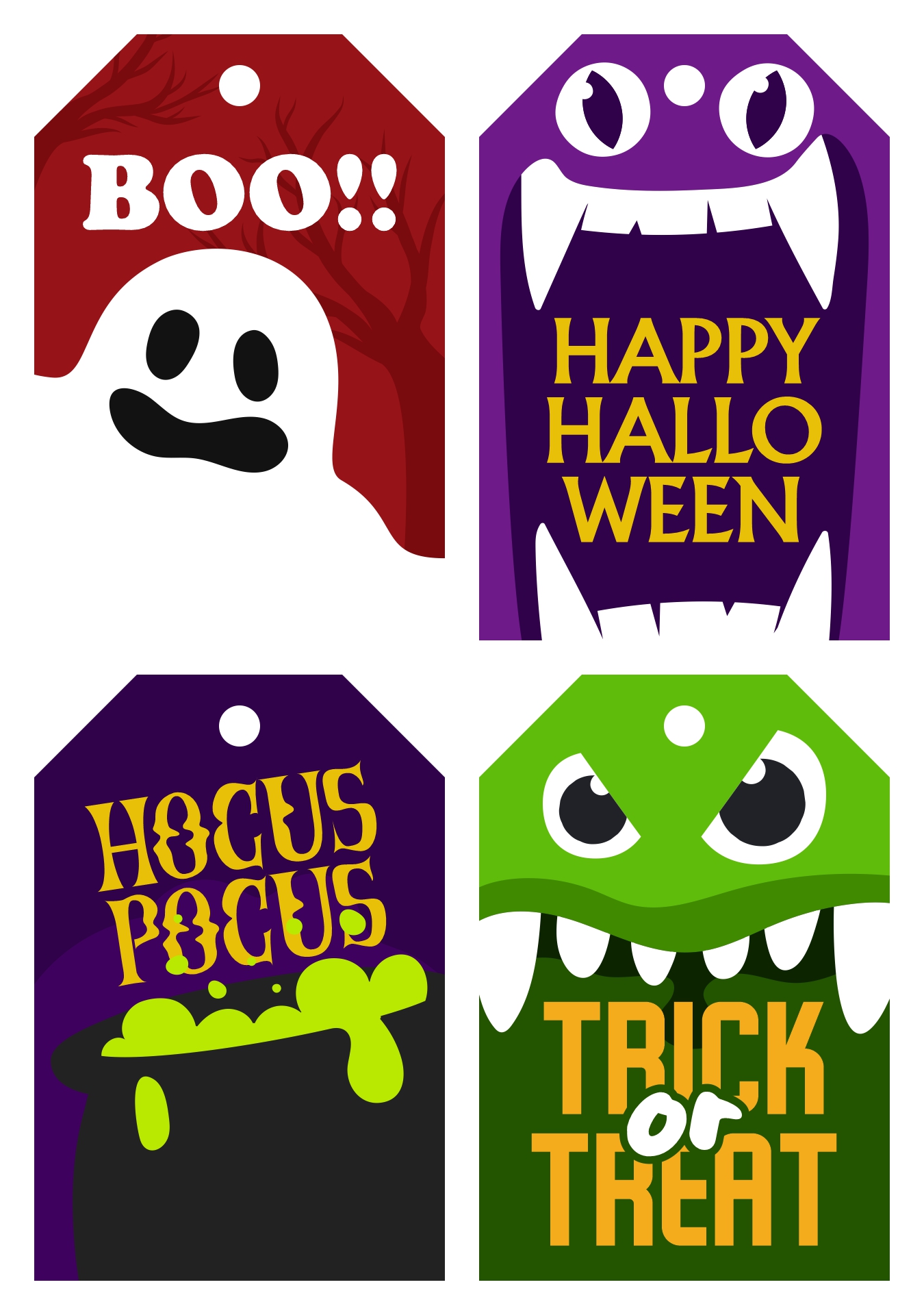 10 The Origin Halloween Gift Tag Printable