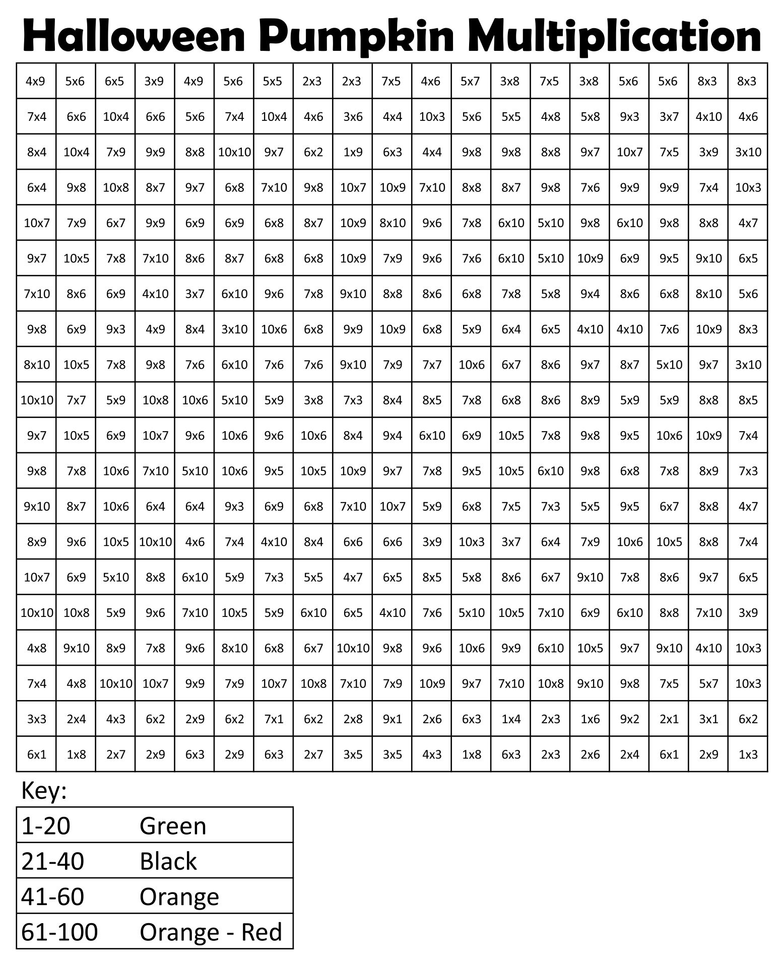 multiplication-halloween-coloring-pages