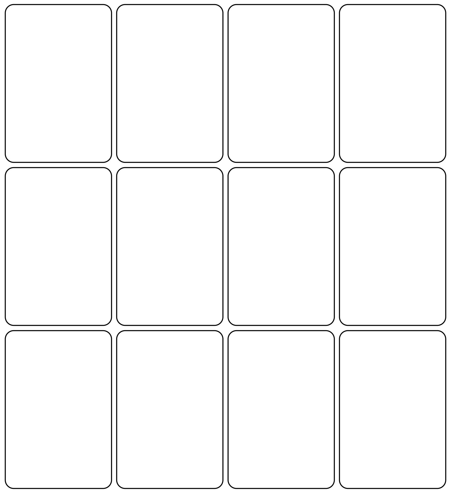 Deck of Playing Cards Printable