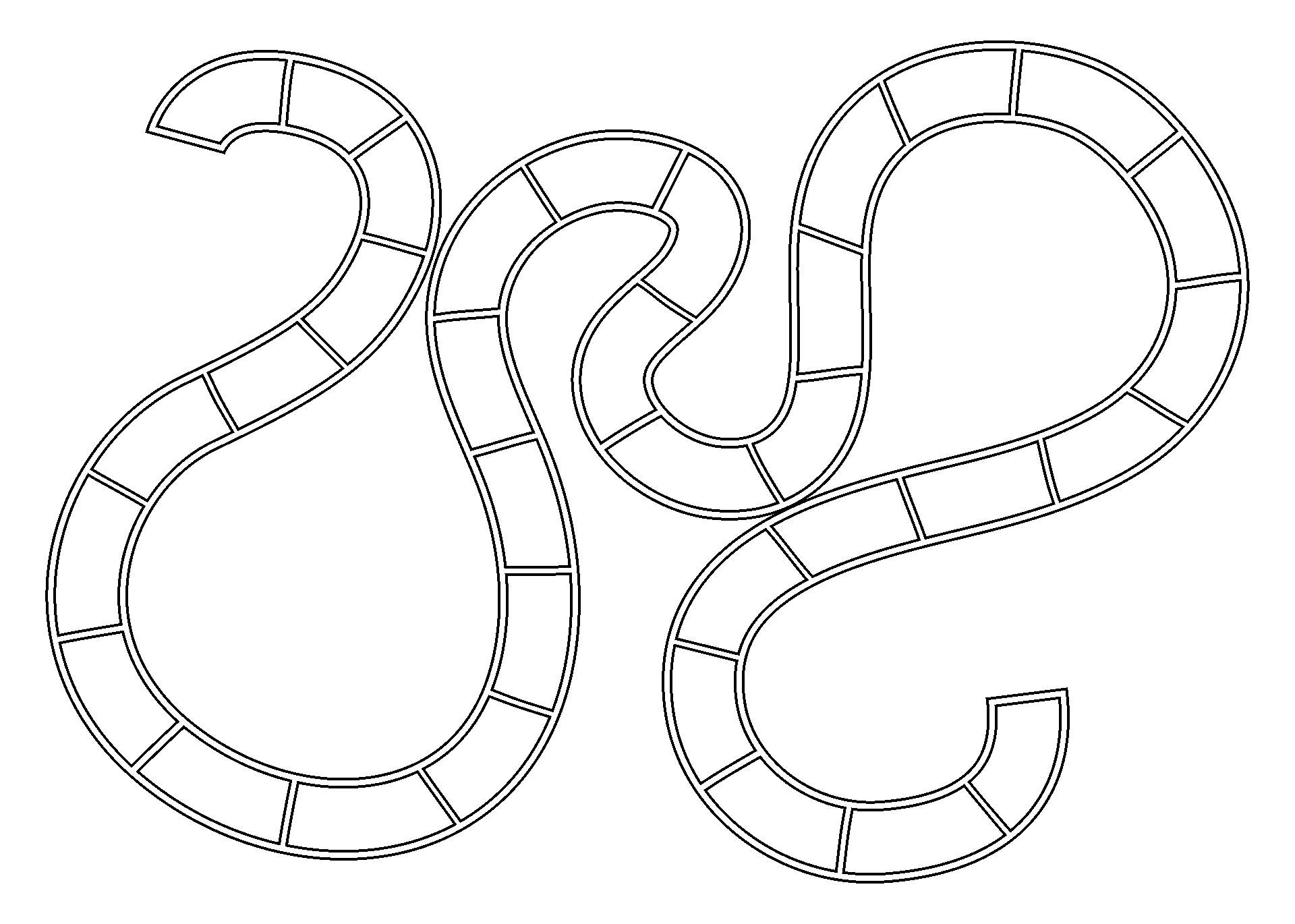 Blank Board Game Template Printables