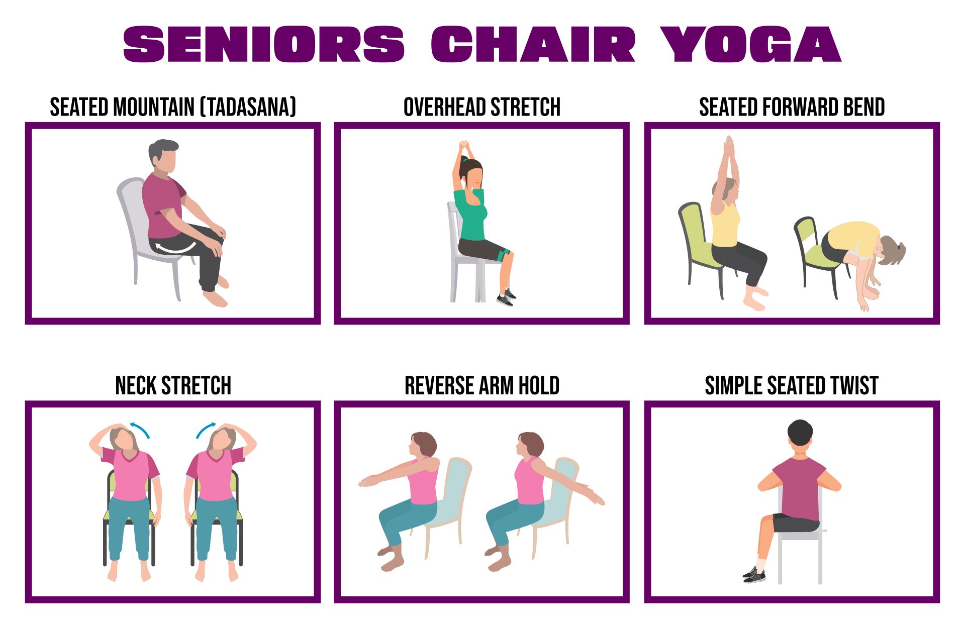 Senior Chair Yoga Poses