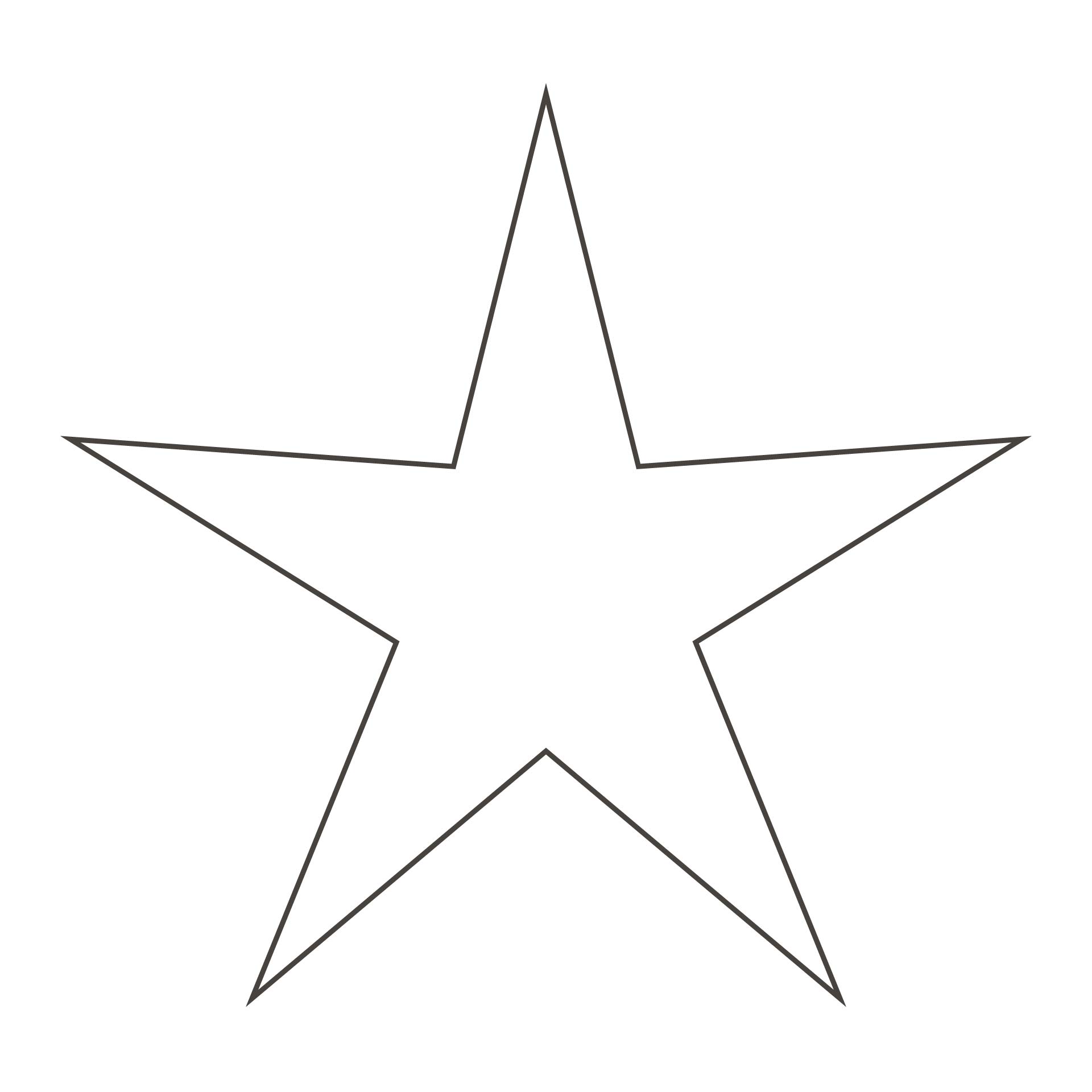 10 Best Big Star Template Printable PDF For Free At Printablee