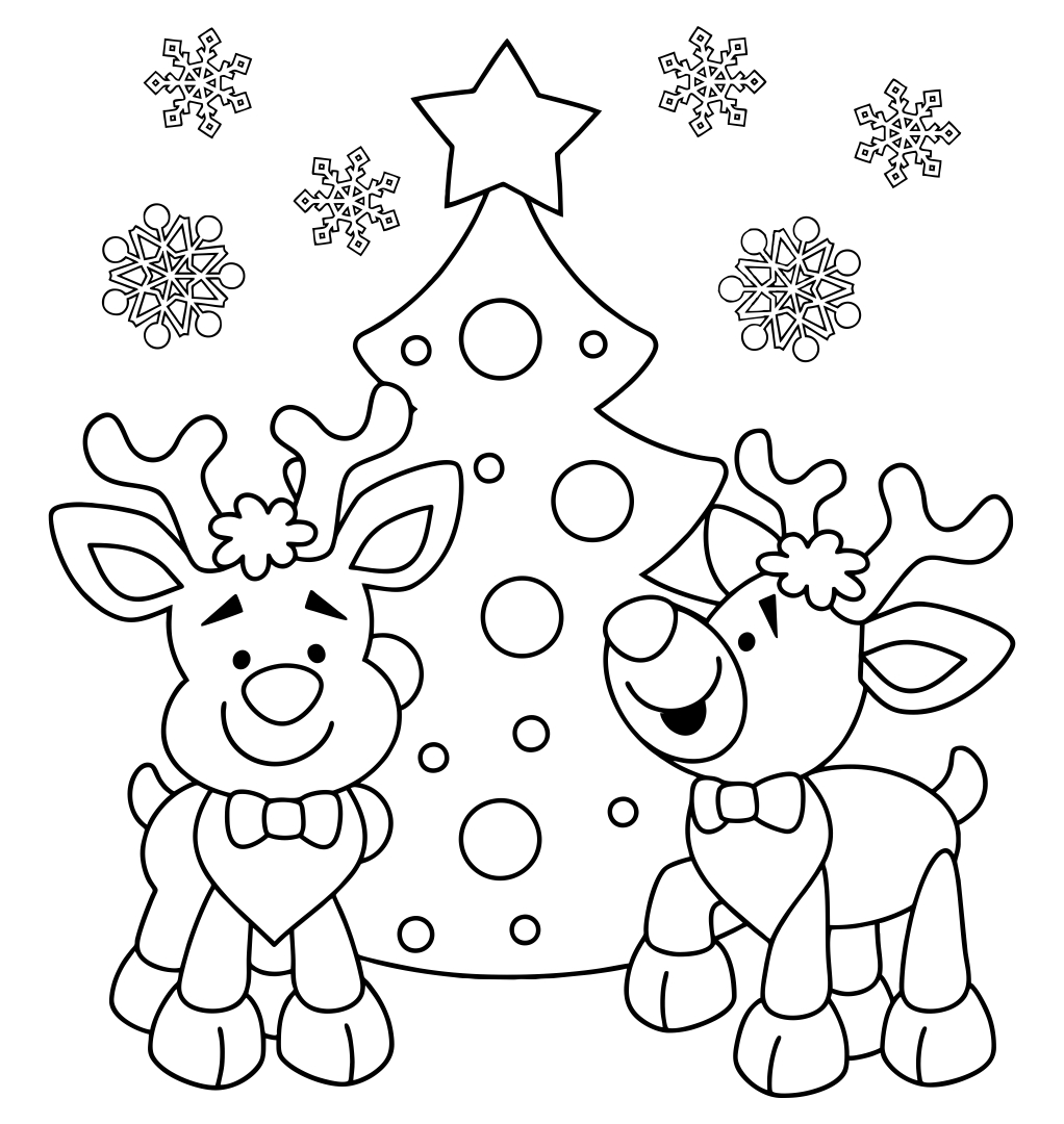 Christmas Coloring Pages Color
