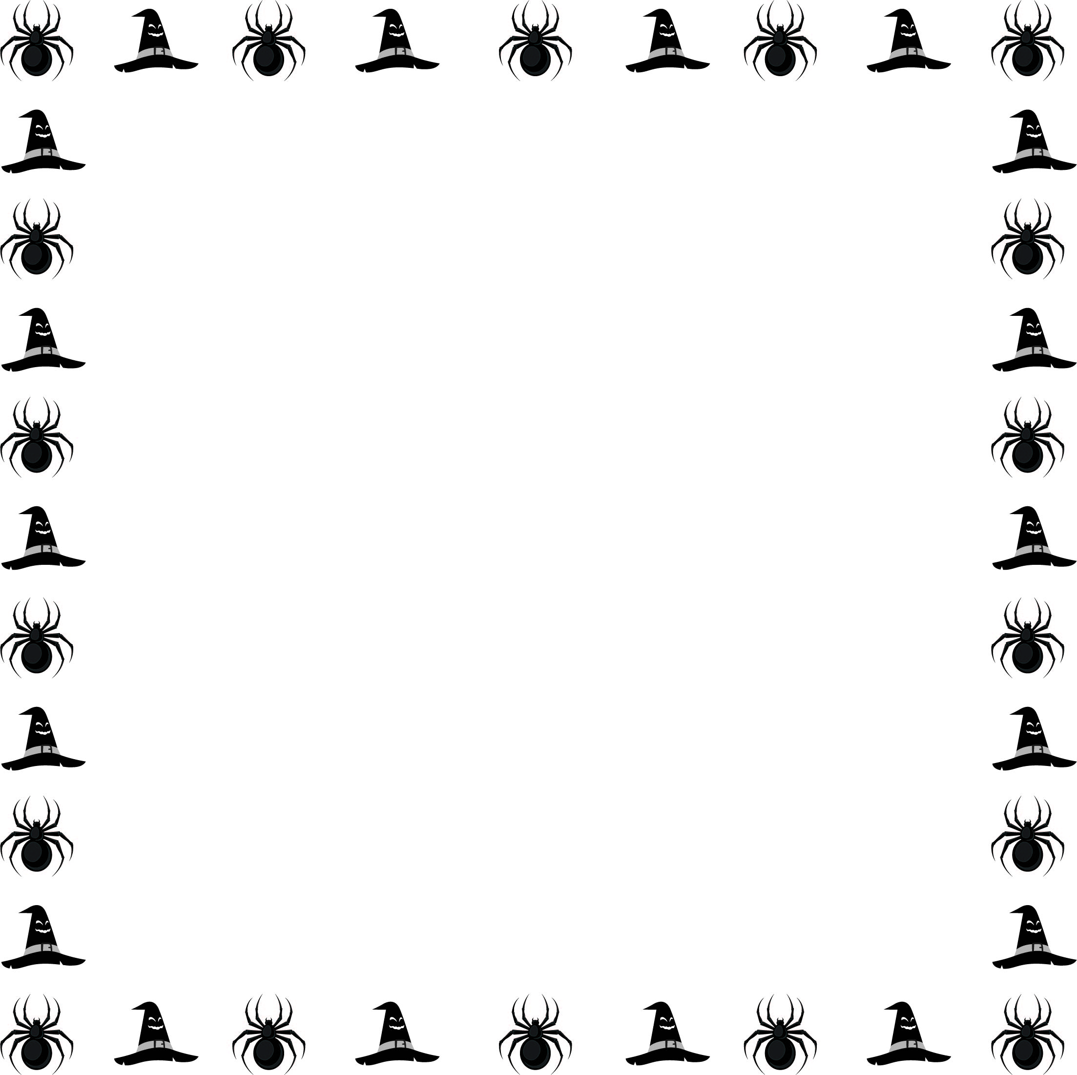Free Printable Pumpkin Border Paper Printable Templates