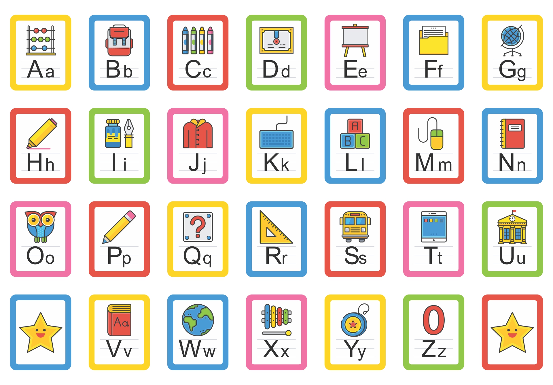10 Best Alphabet Poster Printables