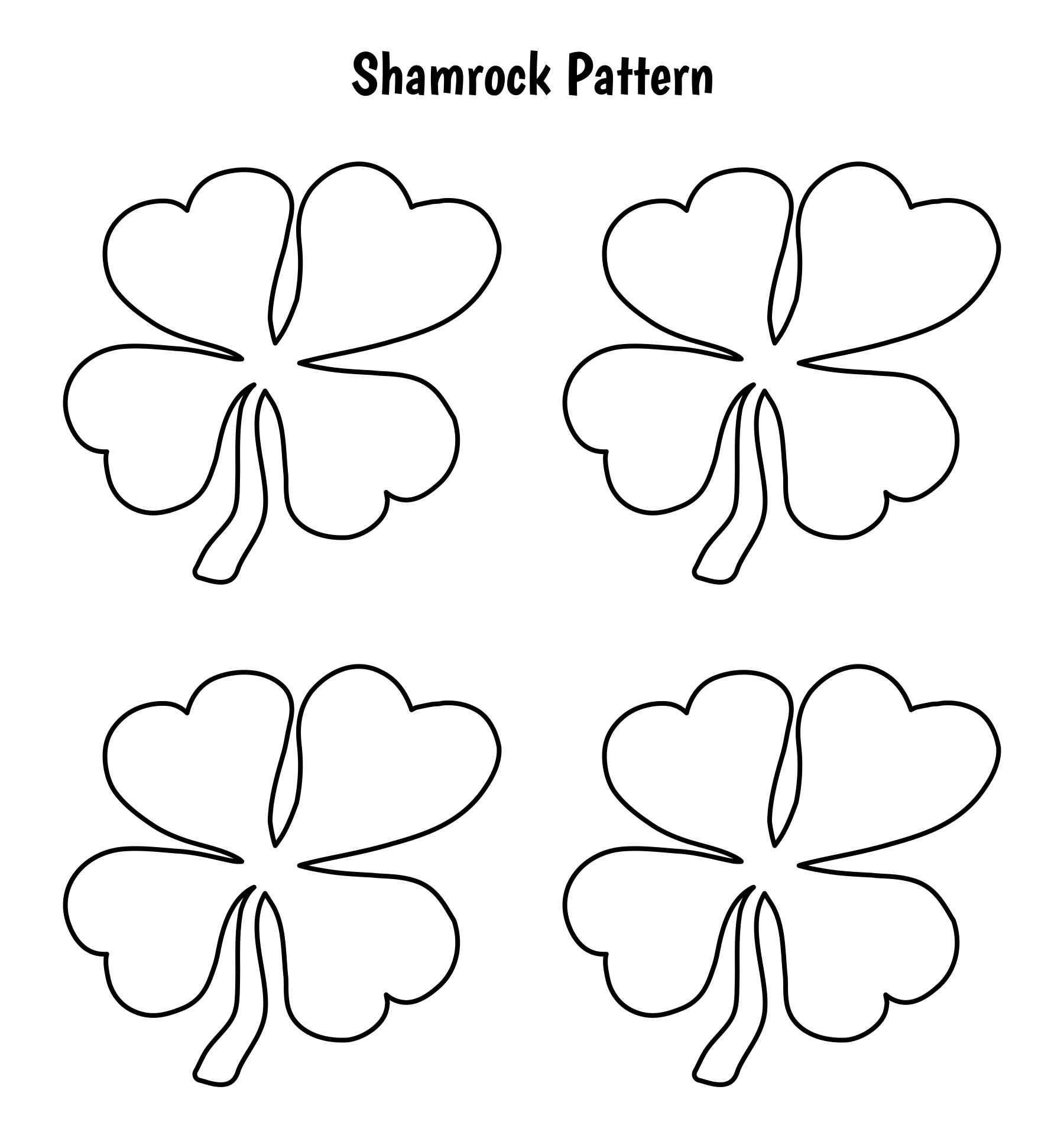 Shamrock Pattern