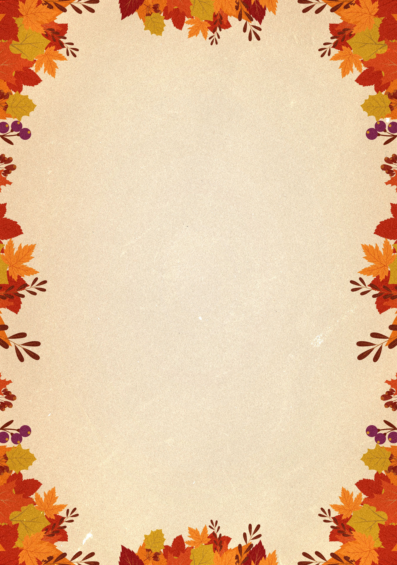 10 Best Printable Fall Page Borders PDF For Free At Printablee