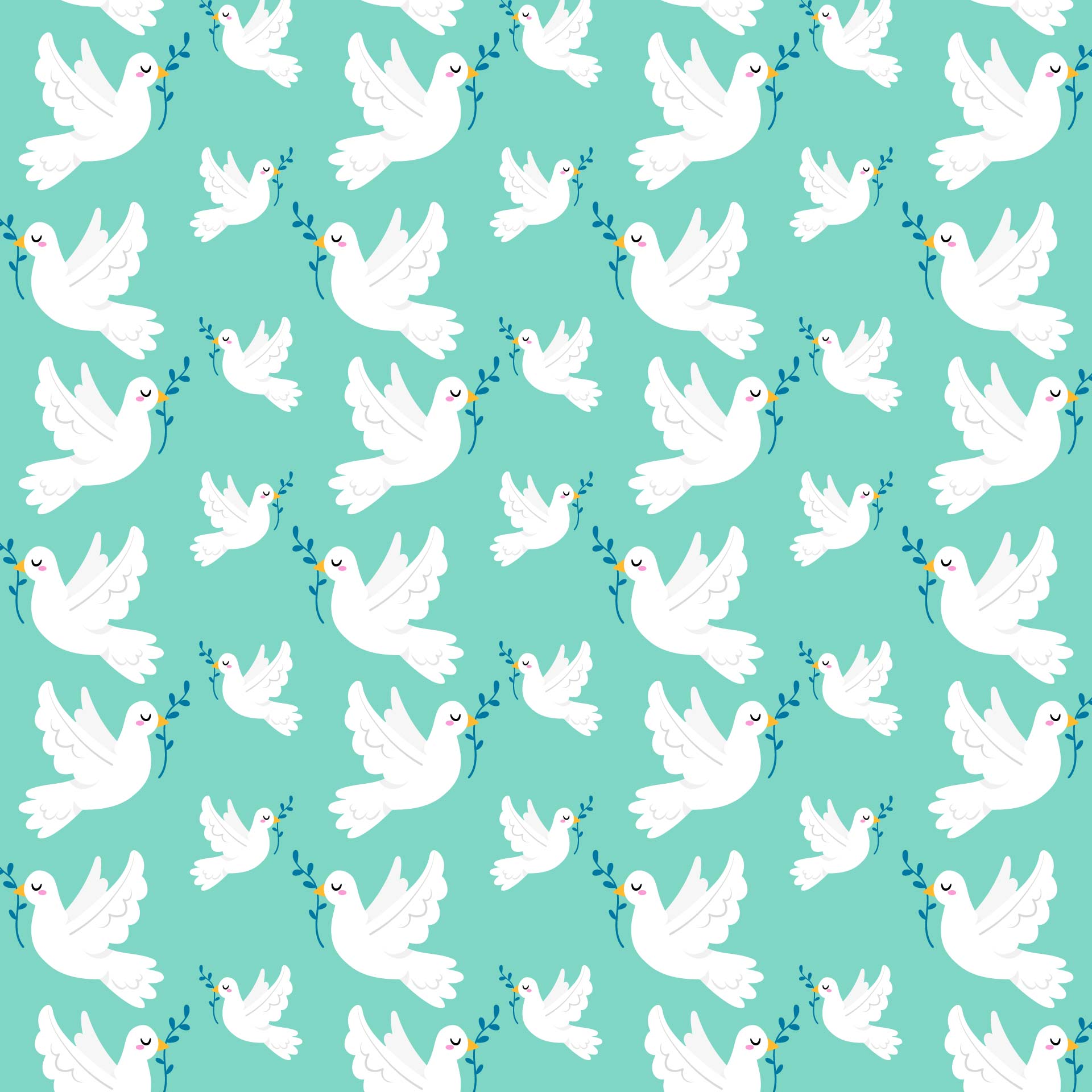 Paper Dove Pattern