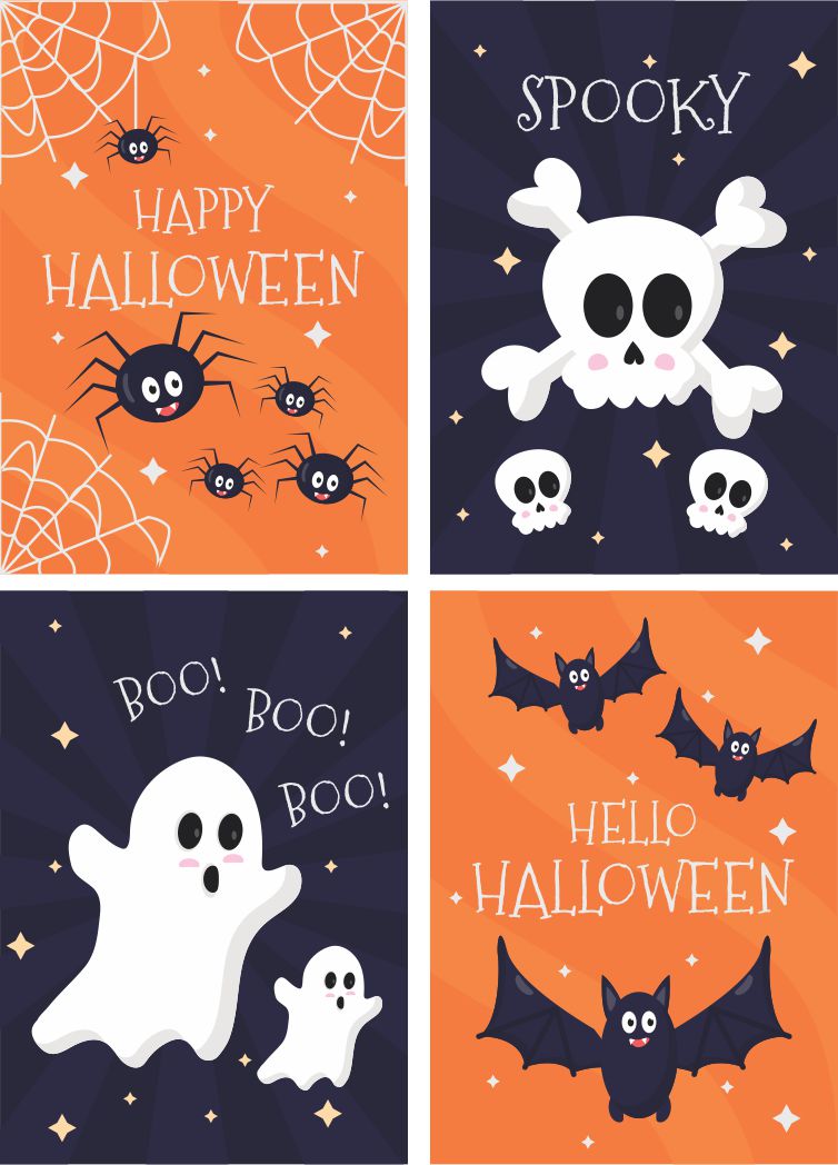 Halloween Printable Cards