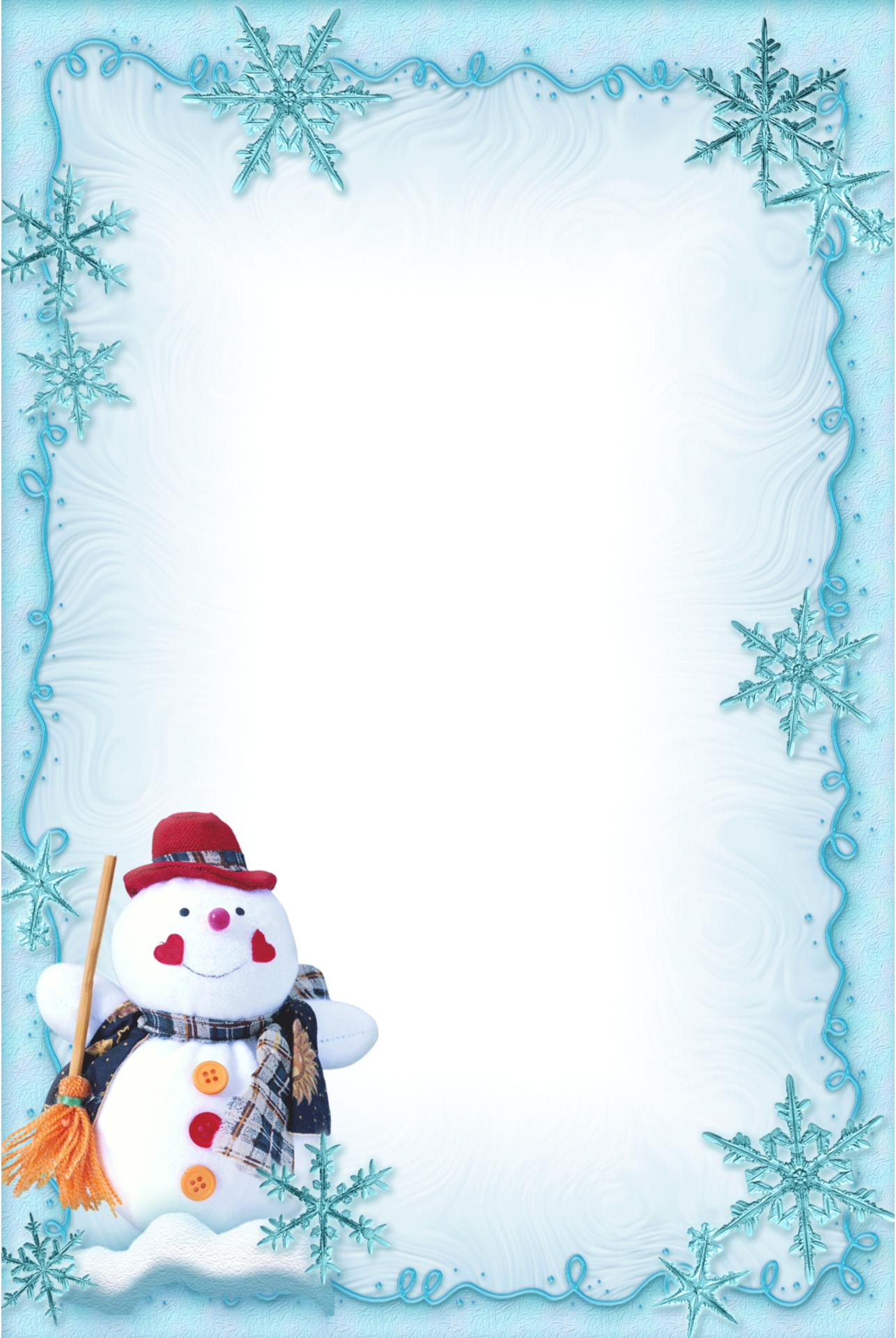 Winter Template Free