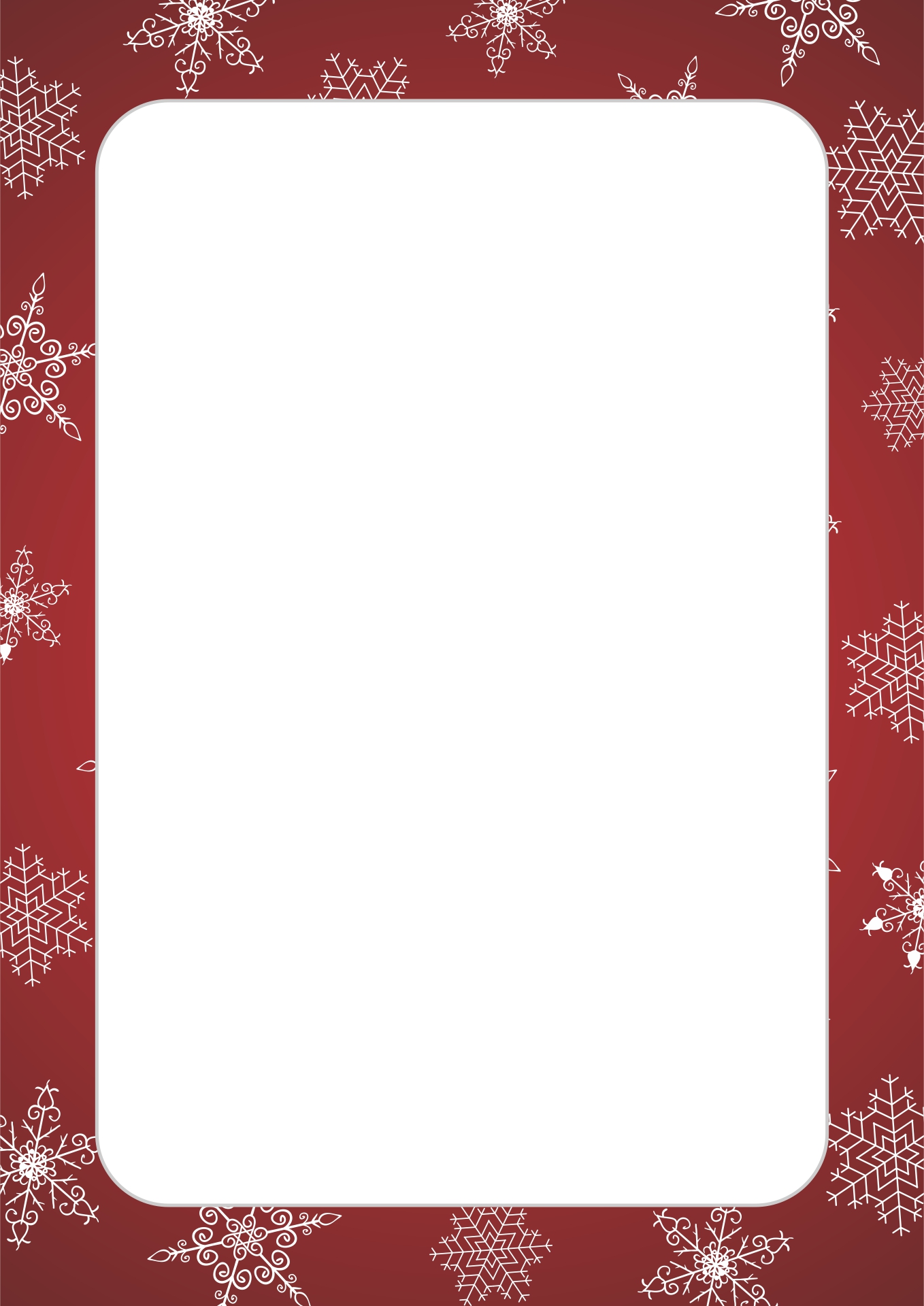 10 Best Free Winter Printable Borders