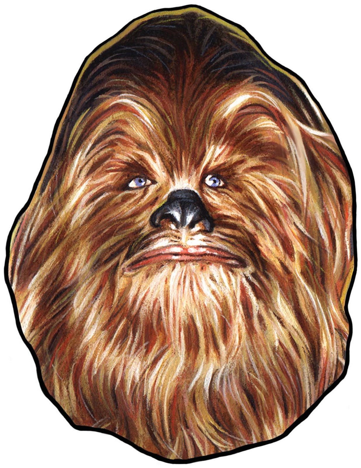 7 Best Images of Chewbacca Star Wars Printable Masks - Star Wars ...
