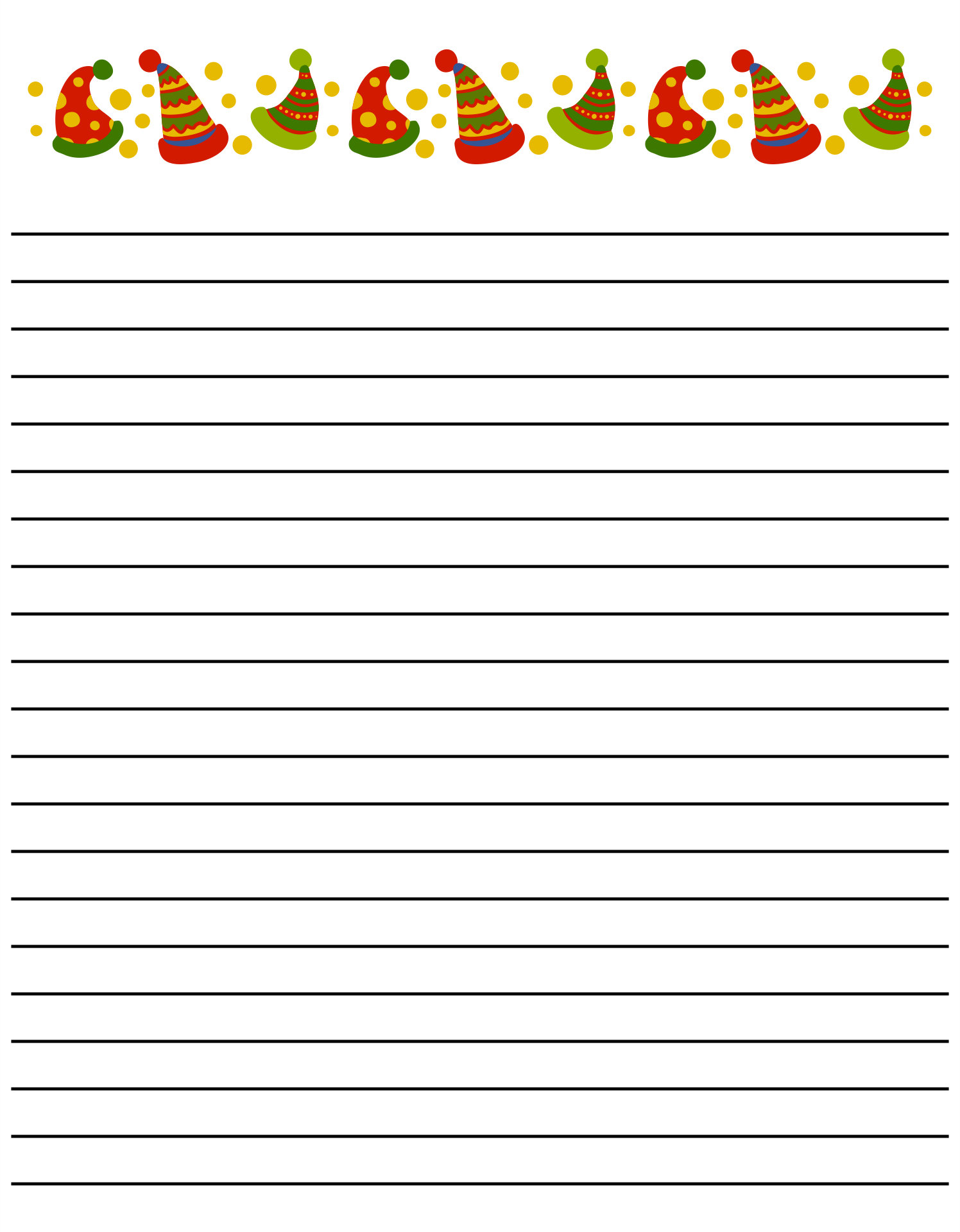 Christmas Writing Paper Printable Printable Word Searches