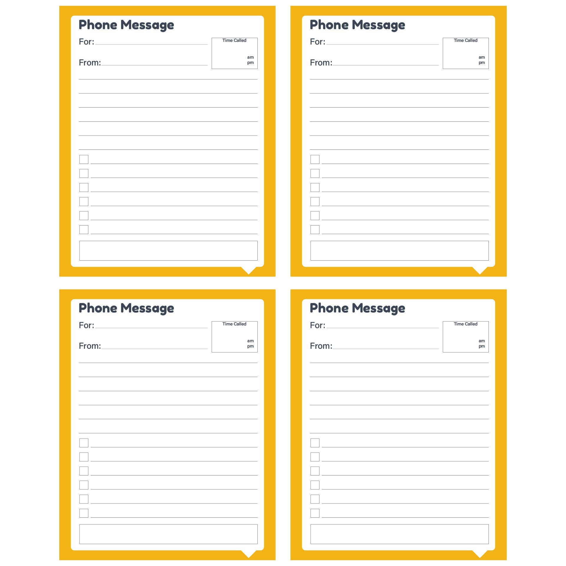 10-best-medical-phone-message-notes-printable-printablee