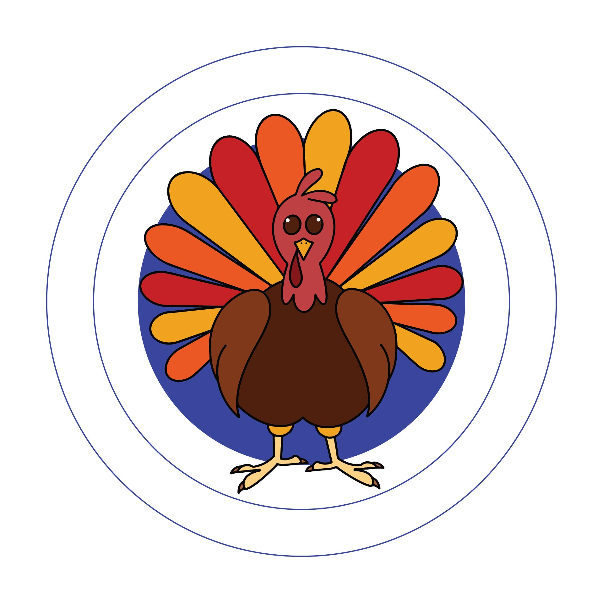 10 Best Printable Turkey Target Real Size Printablee 10-best-printable-turkey-target-real-size-printablee