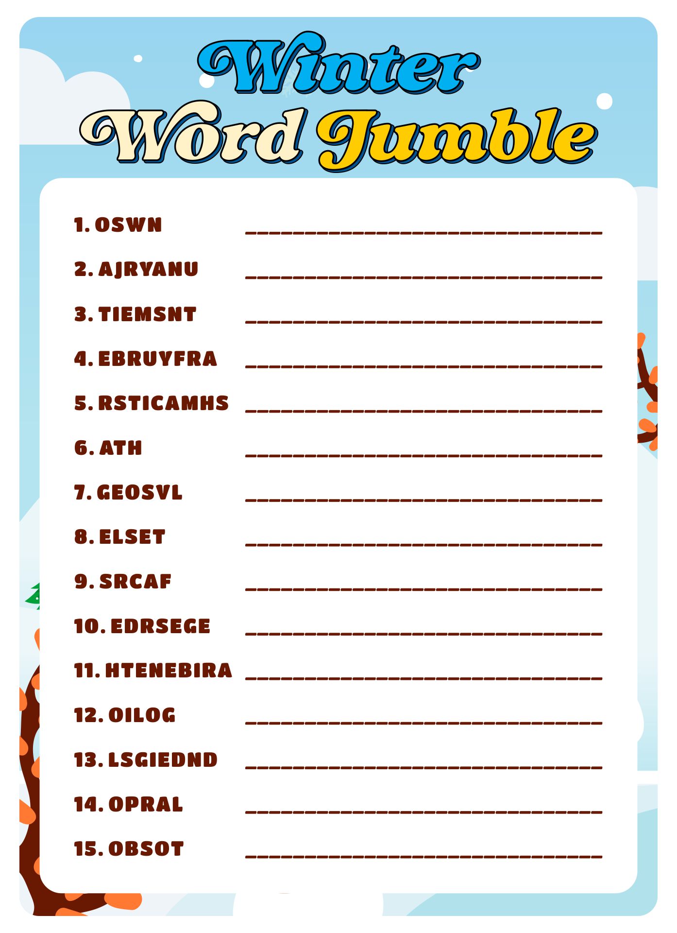 printable-jumble