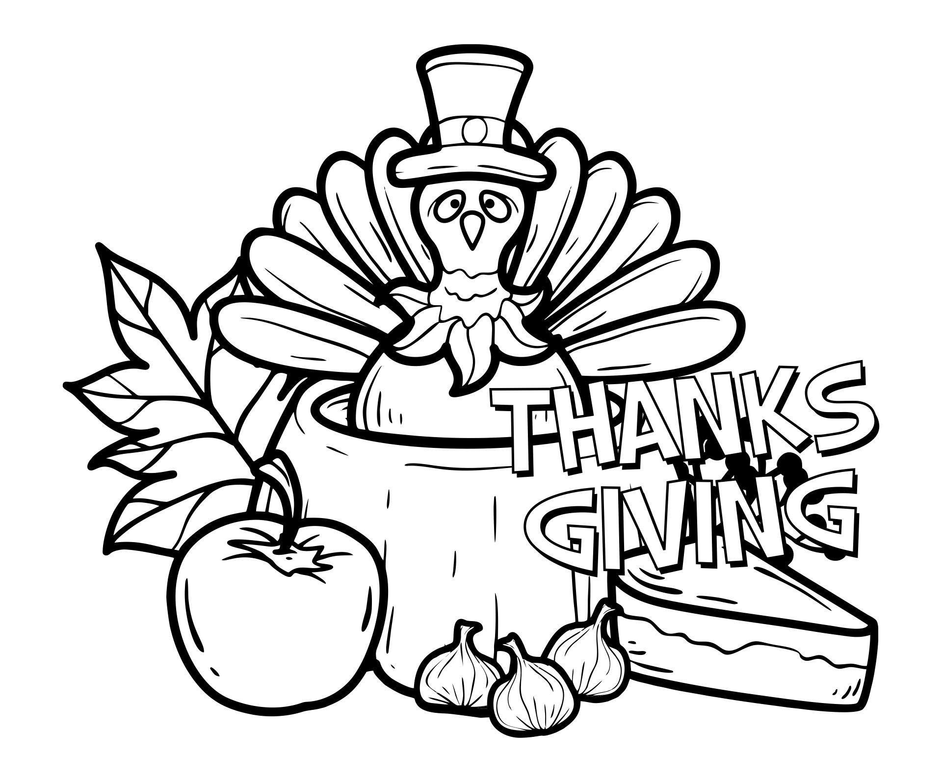 10 Best Free Printable Thanksgiving Coloring Activity Pages