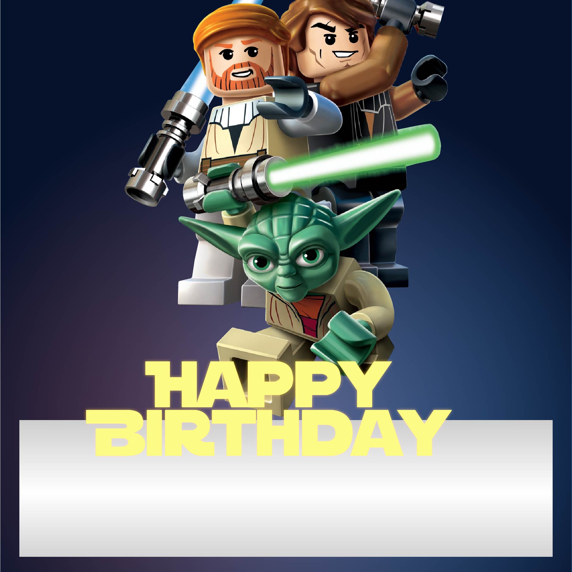 LEGO Birthday Printable Cards to Color