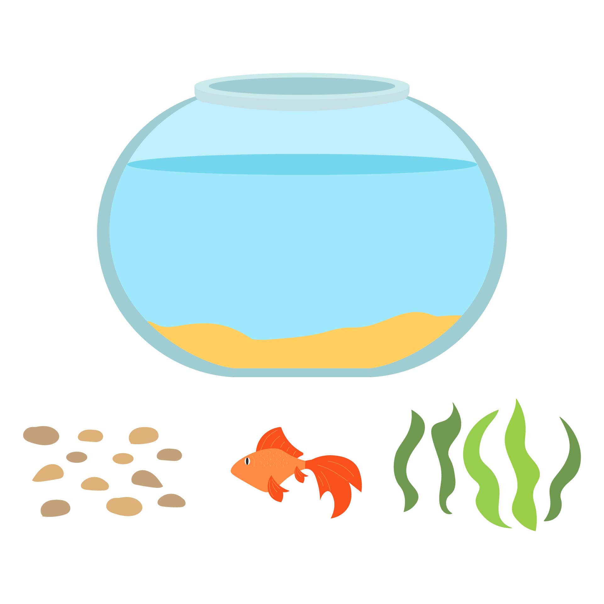 Preschool Fish Bowl Printable