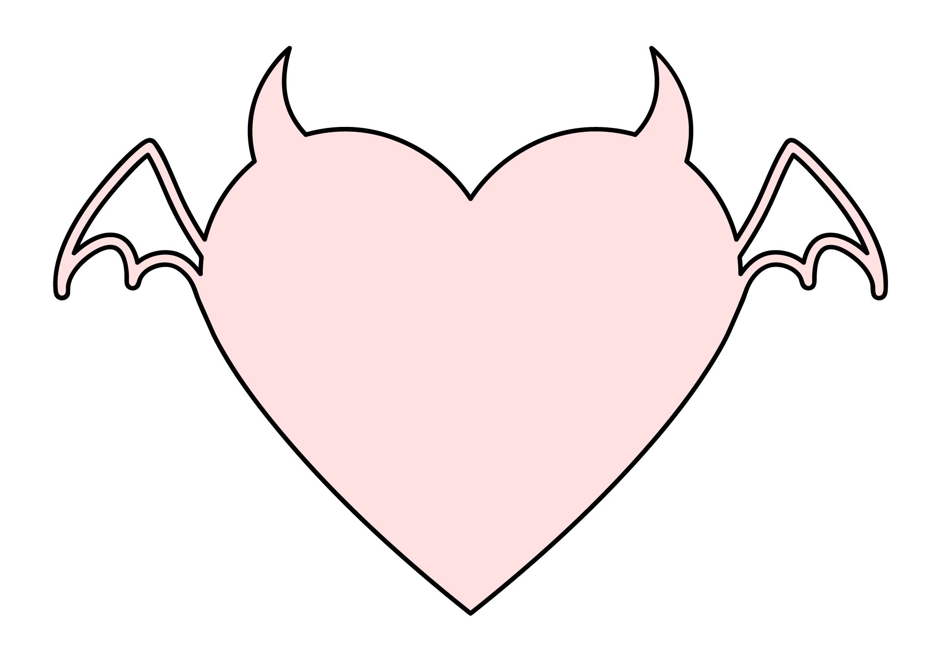Printable Heart Cut Out Template