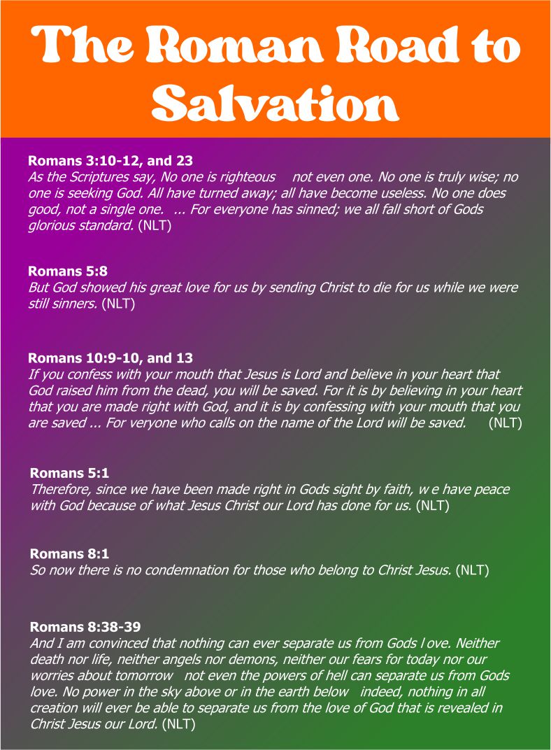 Romans Road Tract 10 Free PDF Printables Printablee roman-road-to-salvation-printable-printable-word-searches