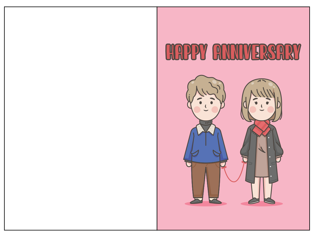 10 Best Free Printable Romantic Anniversary Cards 