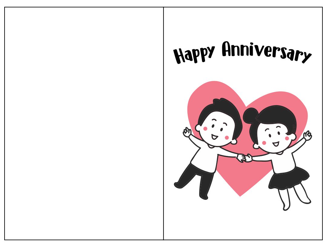 Free Printable Anniversary Cards To Color