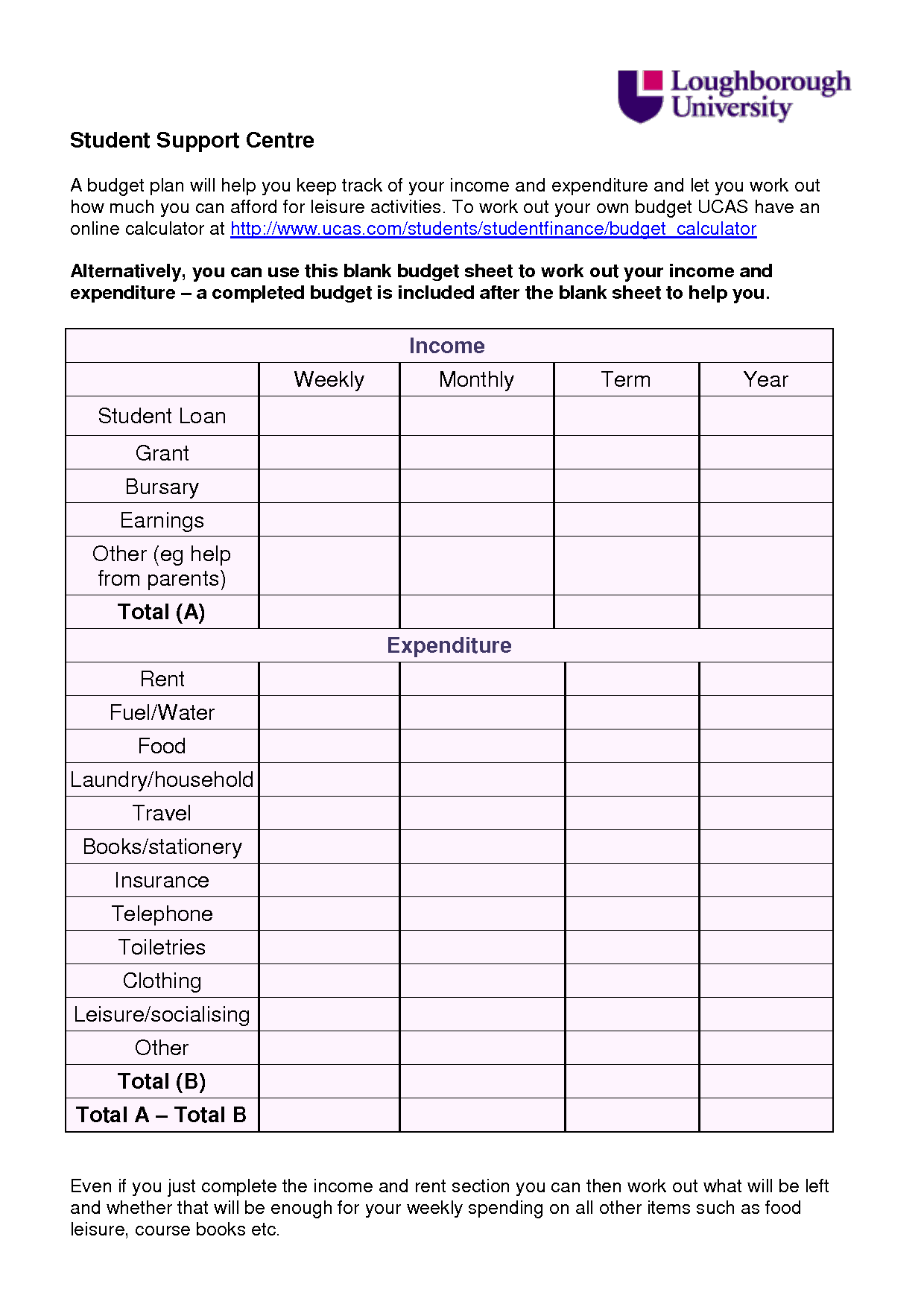6 Best Images of Blank Printable Monthly Budget Worksheet ...