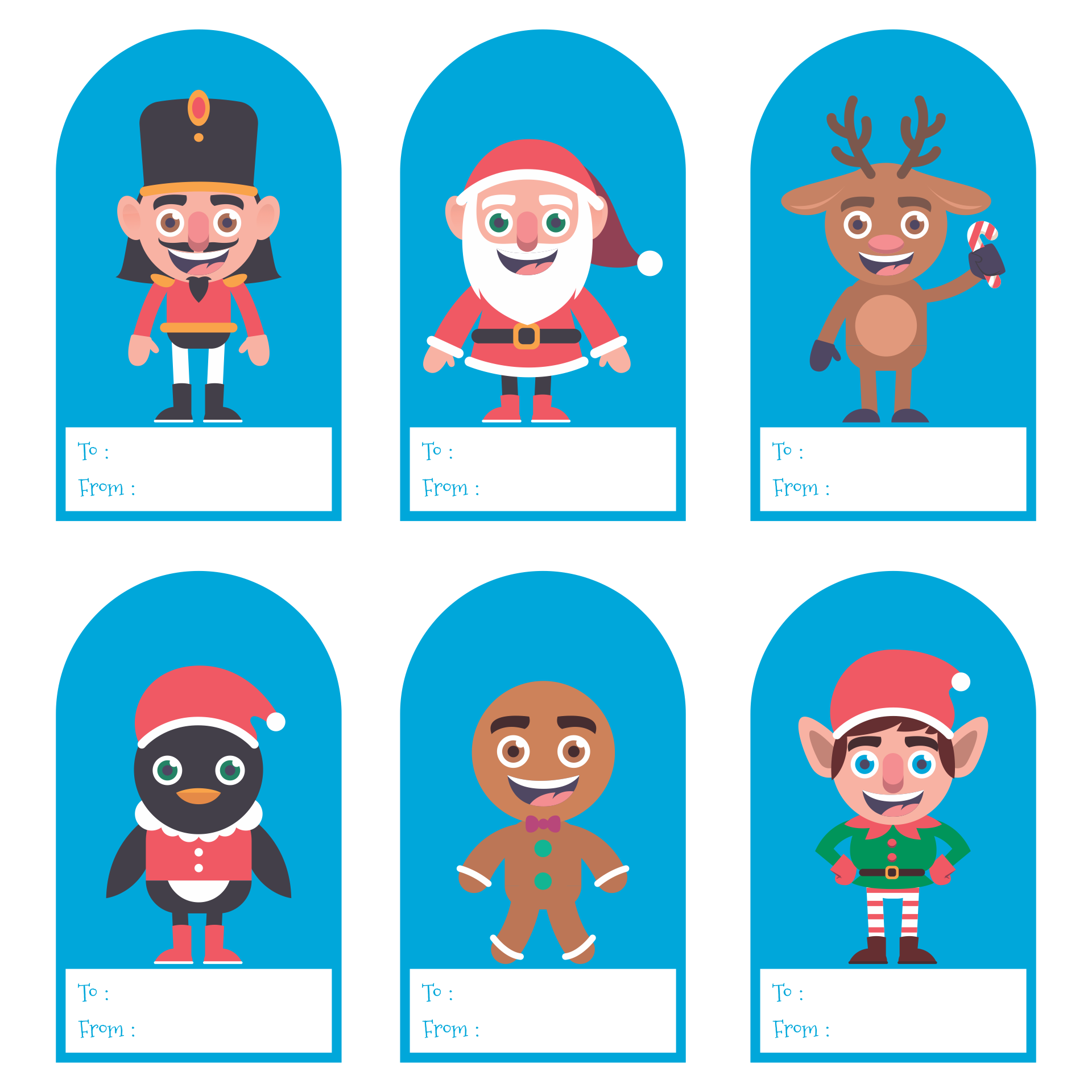 5 Best Christmas Gift Tags Paper Printable Printablee - vrogue.co